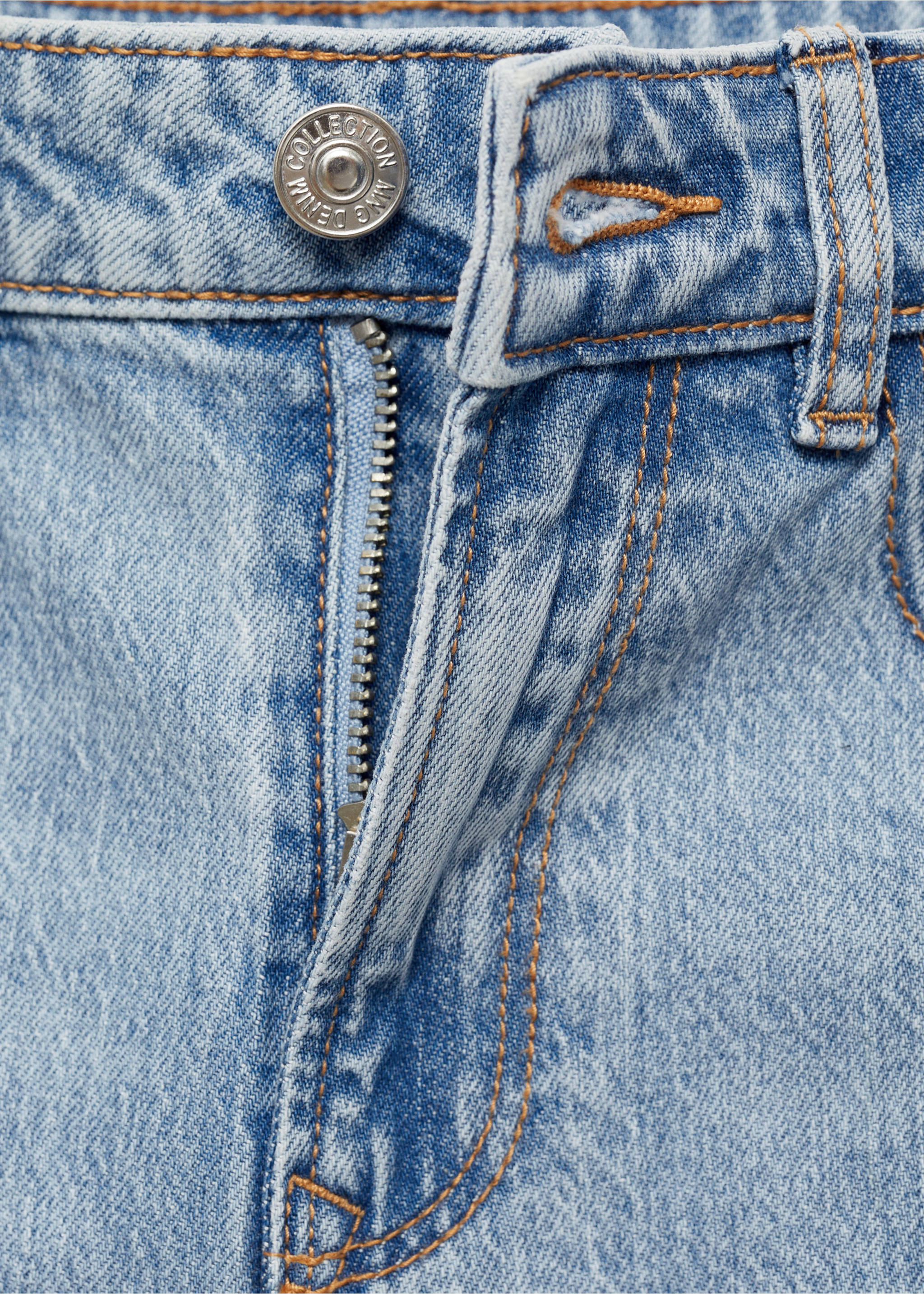 Regular-fit jeans - Details of the article 0, Medium Blue. Ref: 77002543-00.