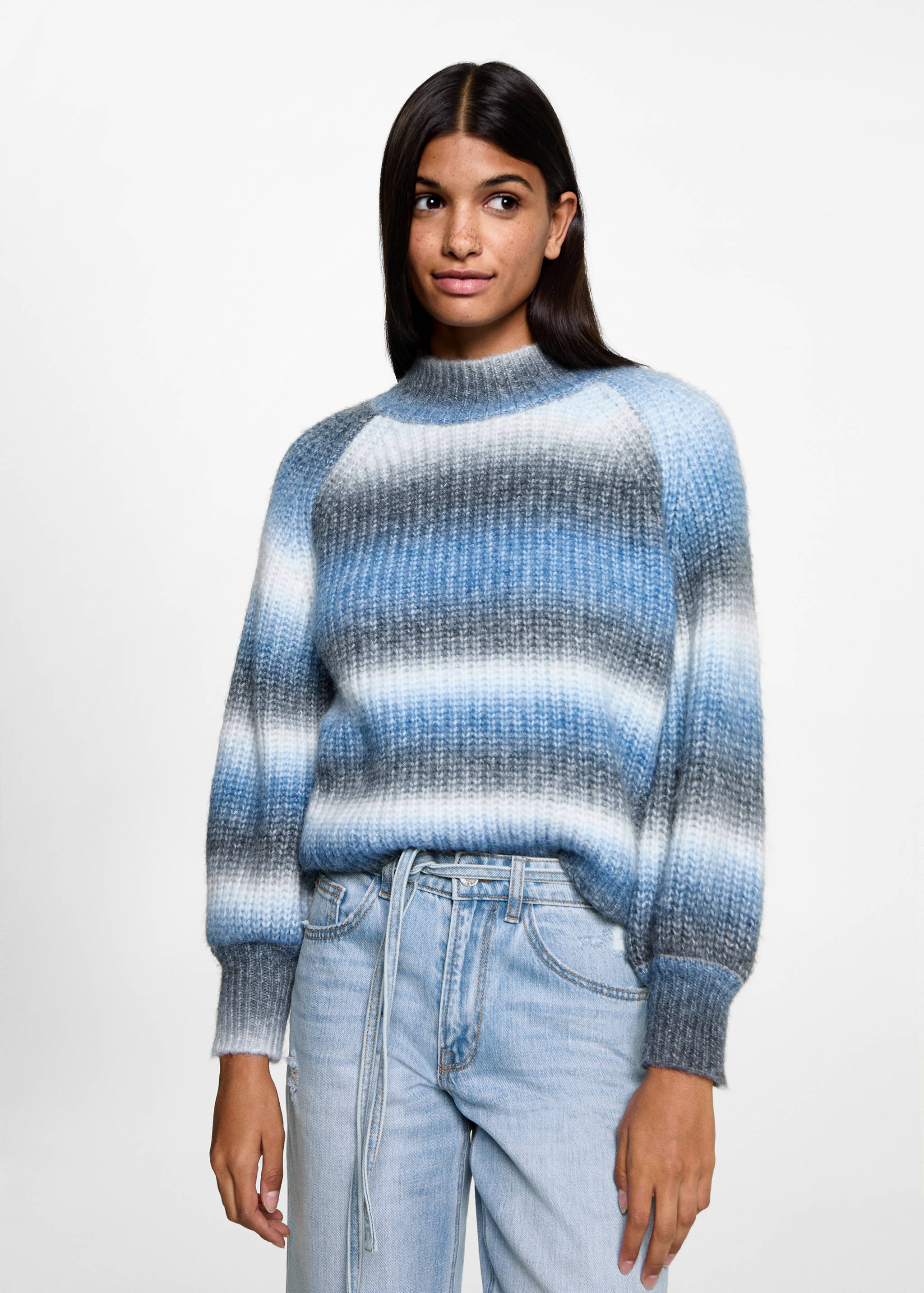 Wideleg jeans with drawstring - Plan moyen