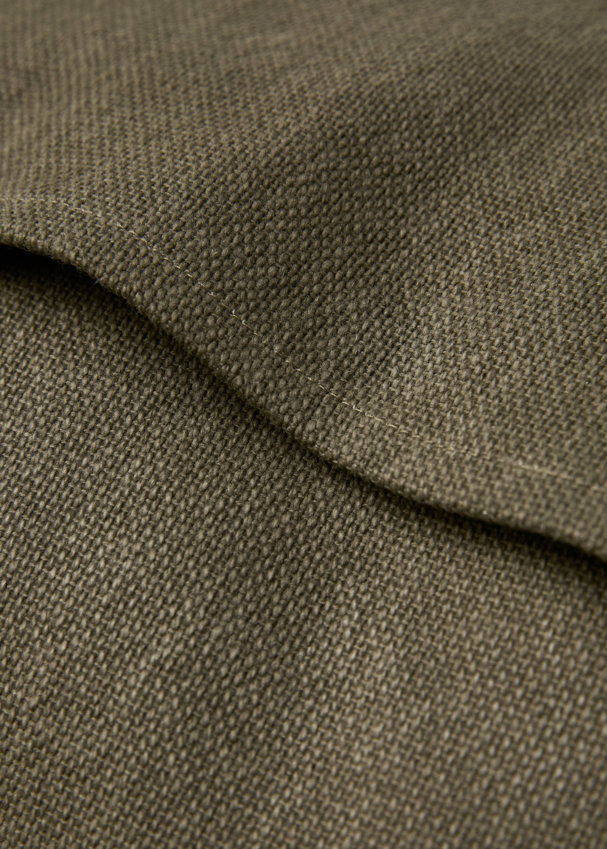 Housse coussin coton liseré 30x50 cm - Détail de l'article 2