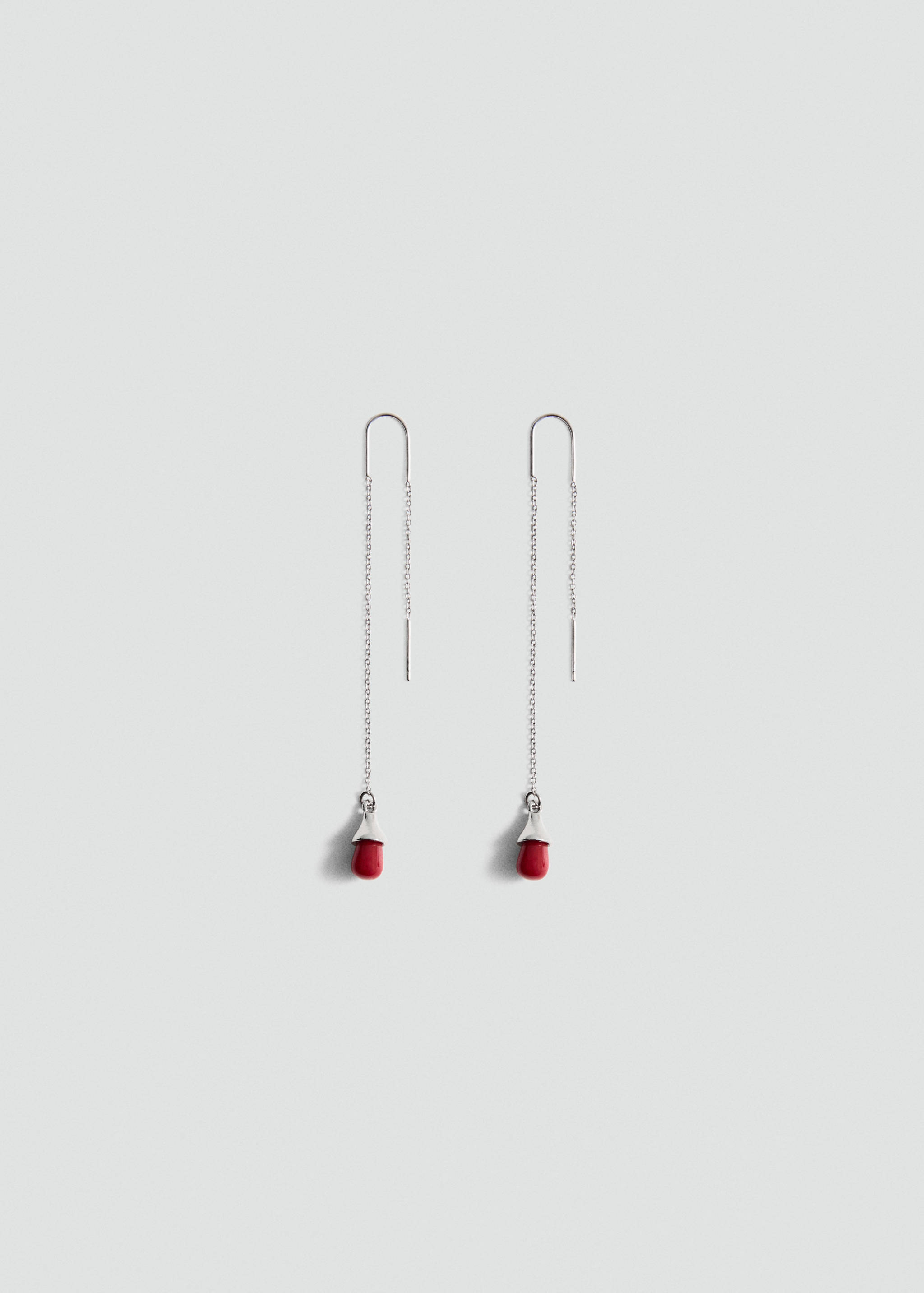 Long beaded earrings - Article without model