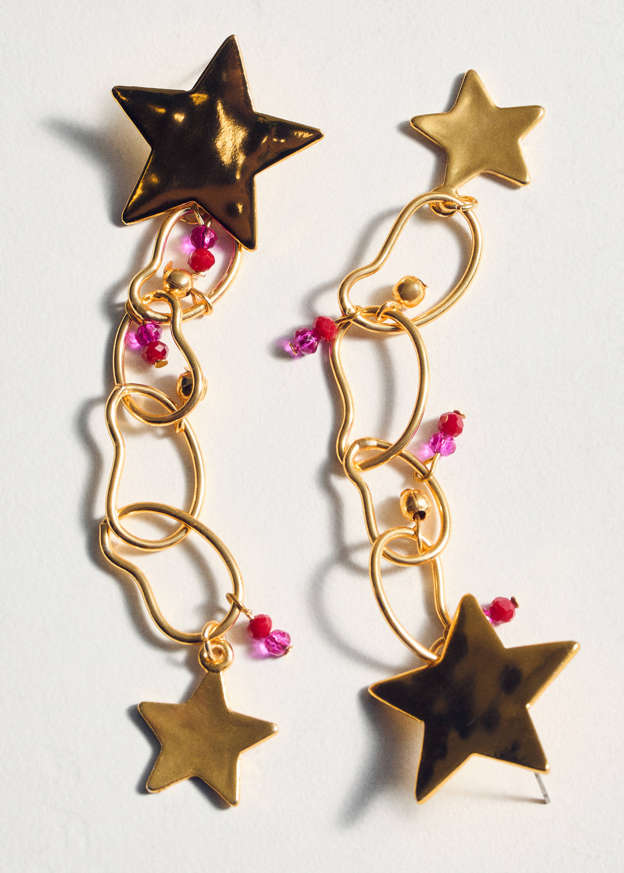 Long star earrings - Details of the article 5