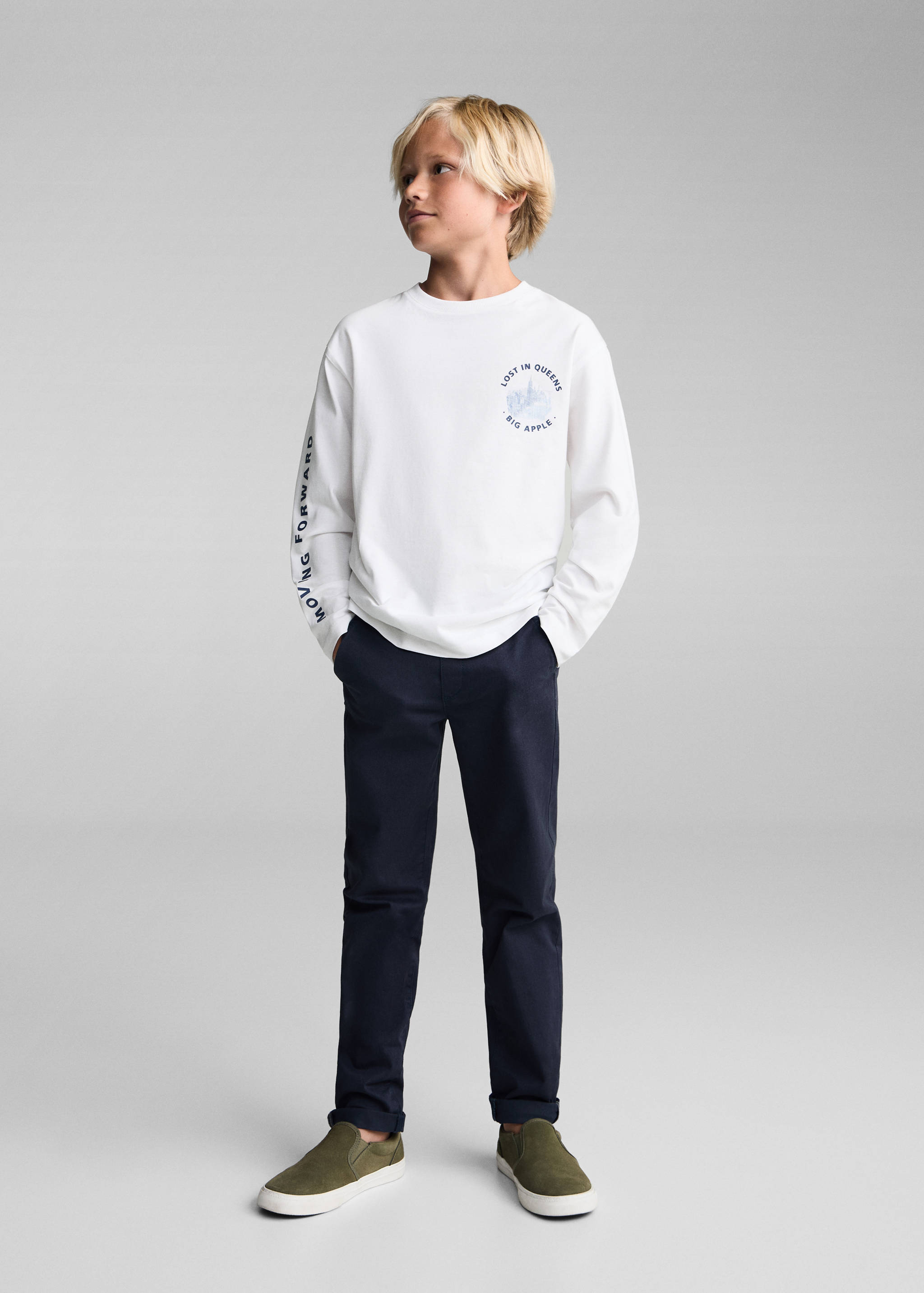 Samarreta màniga llarga estampada - Pla general