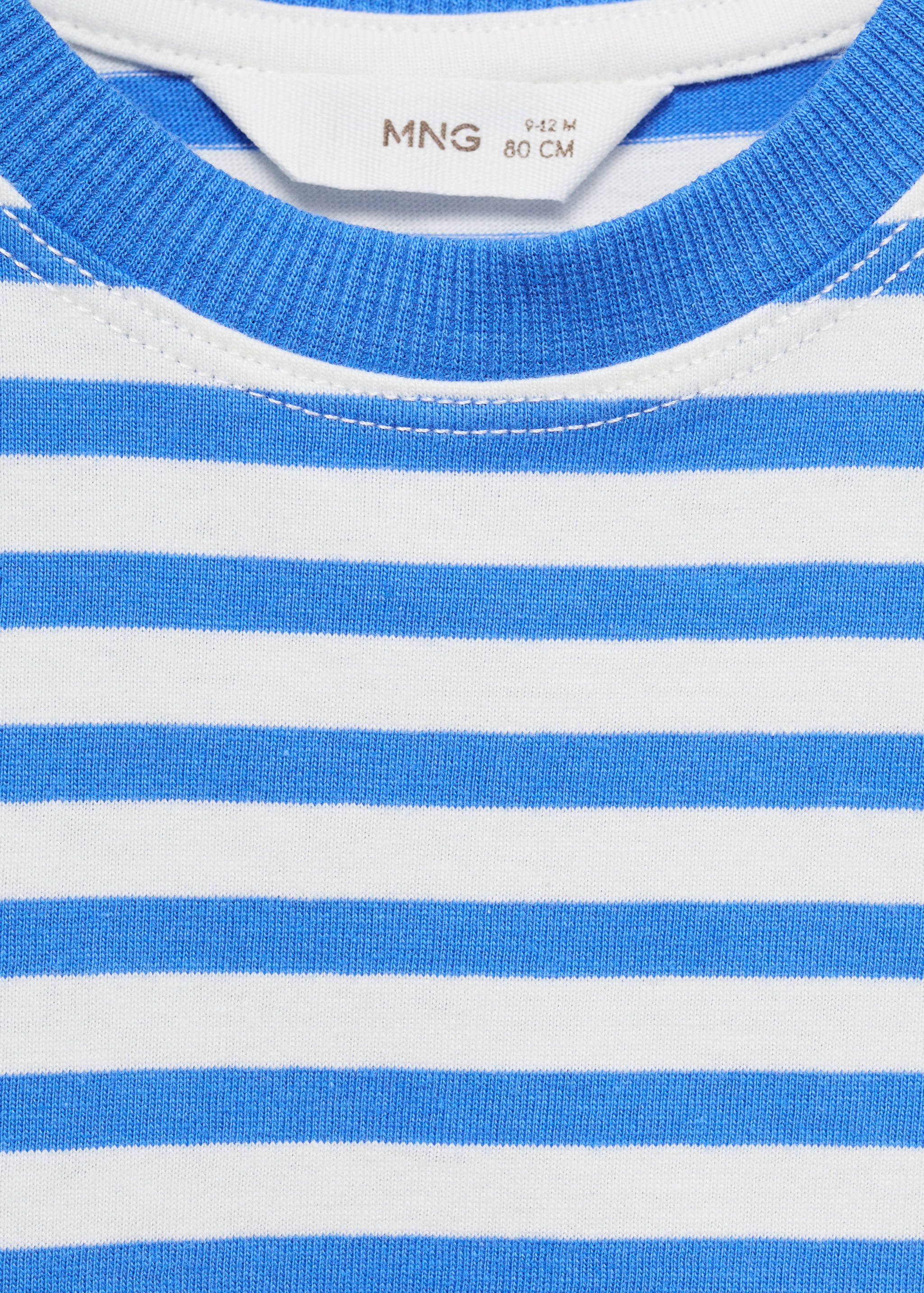 Gestreiftes Baumwoll-Shirt - Detail des Artikels 8
