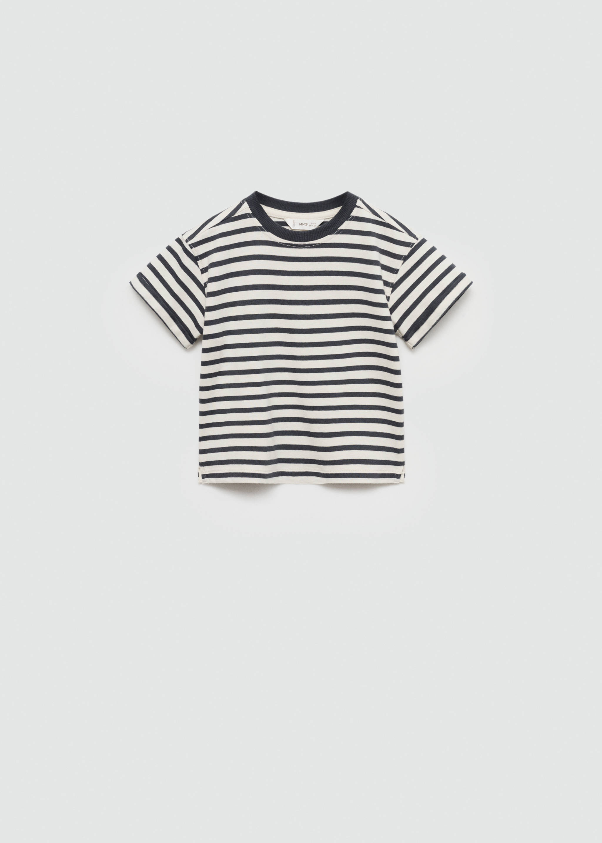 Gestreiftes Baumwoll-Shirt - Artikel ohne Model