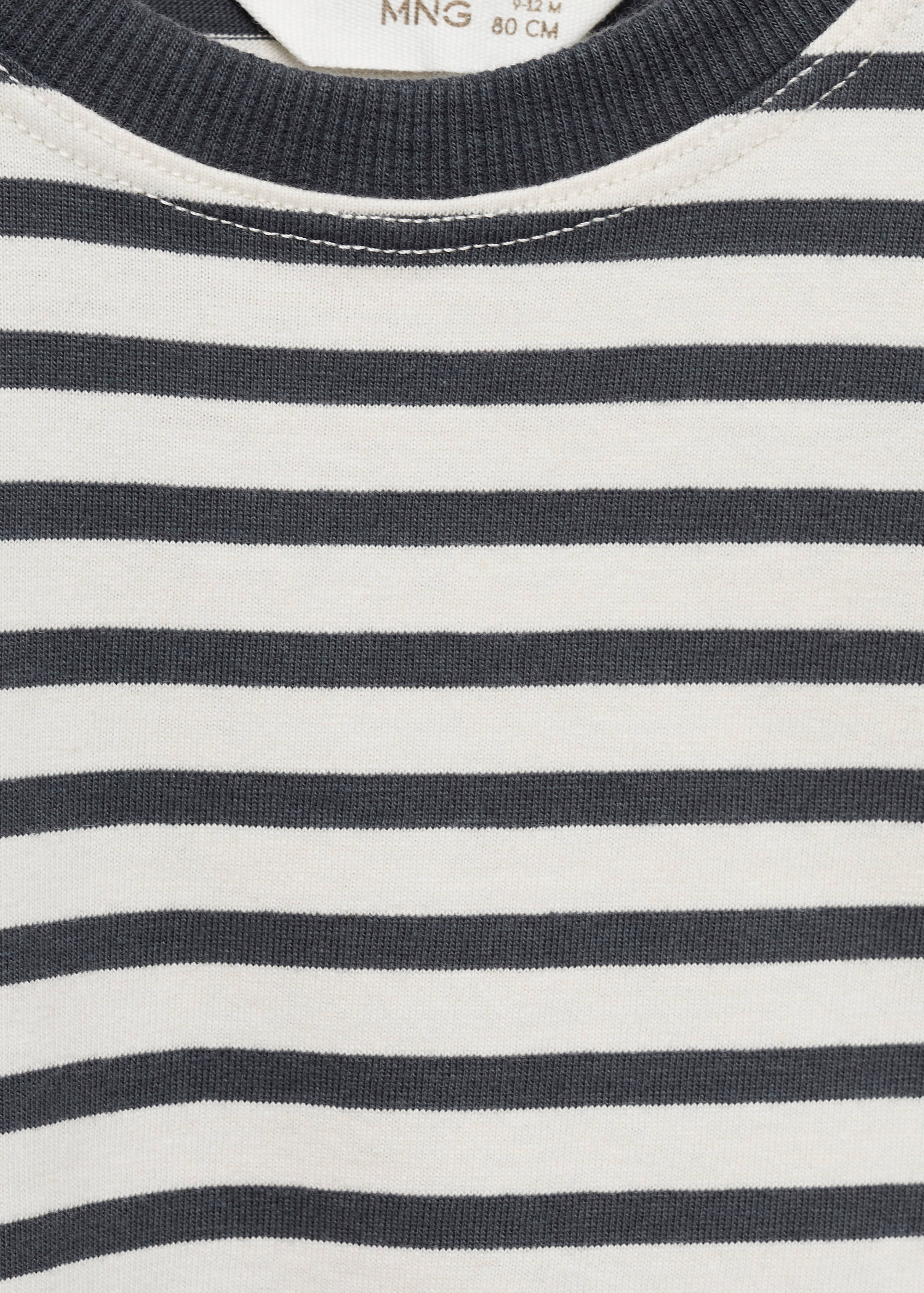 Gestreiftes Baumwoll-Shirt - Detail des Artikels 8