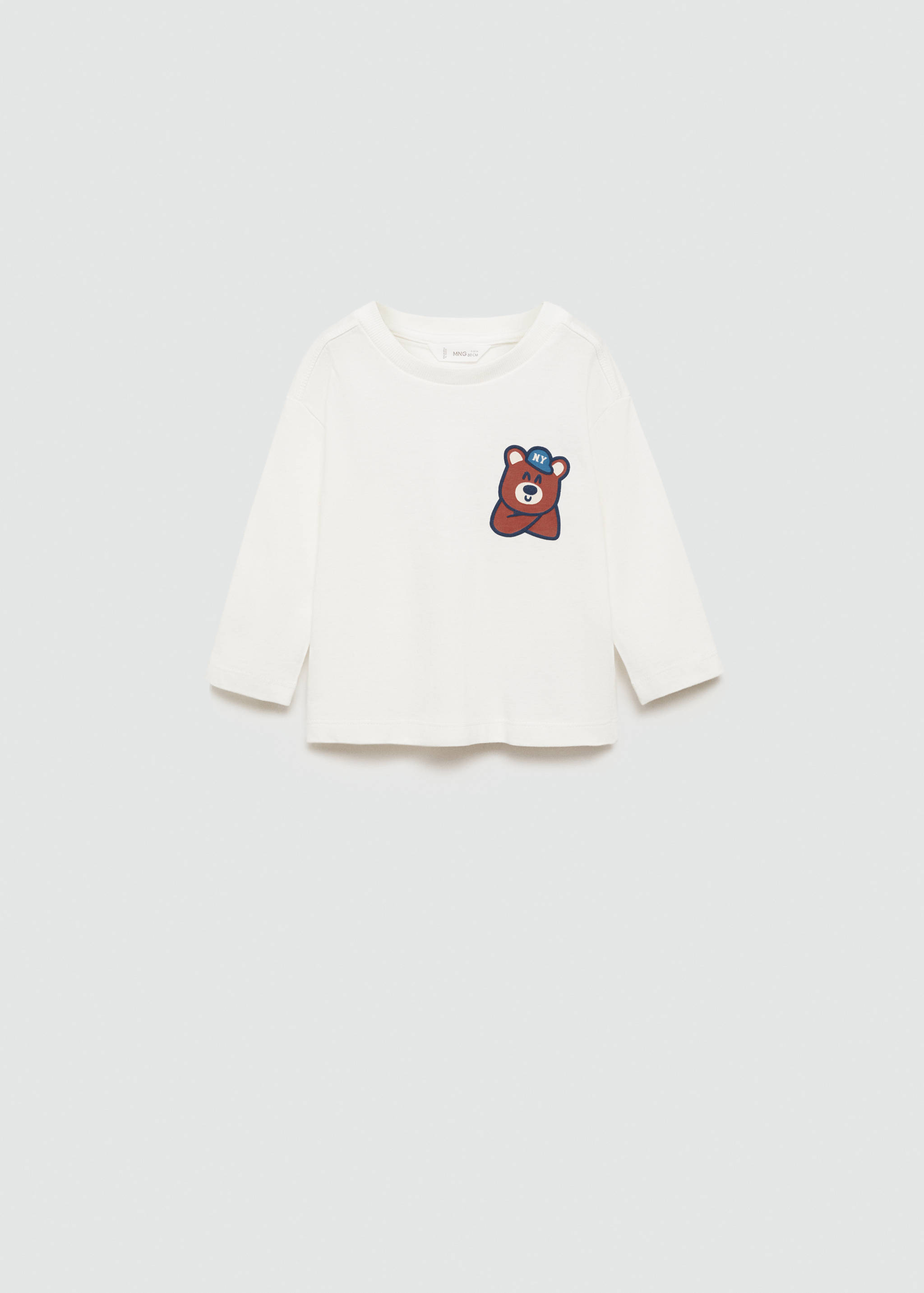 Triko s medvědím potiskem - Zboží bez modelu