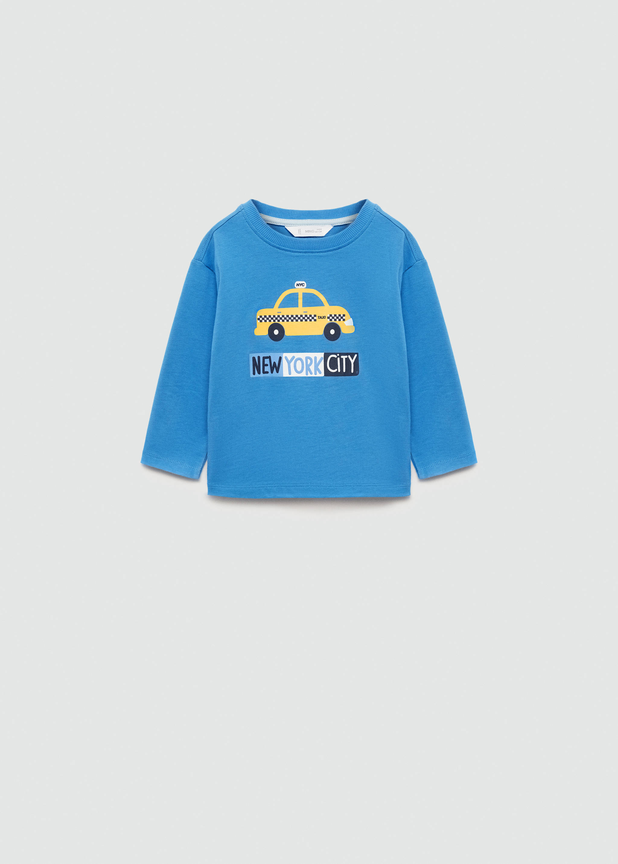 Camiseta manga larga estampada - Artículo sin modelo