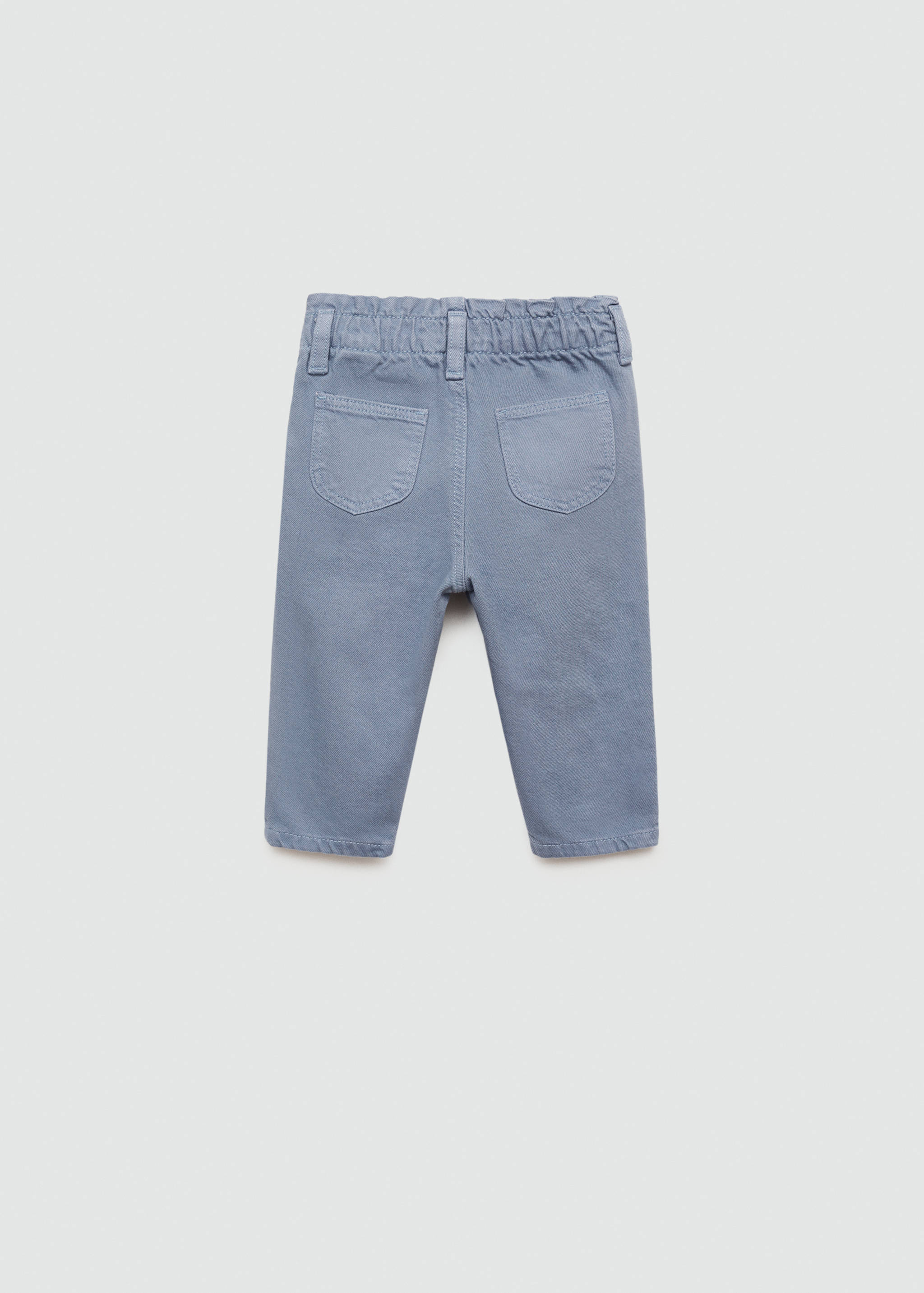 Paperbag jeans - Reverse of the article