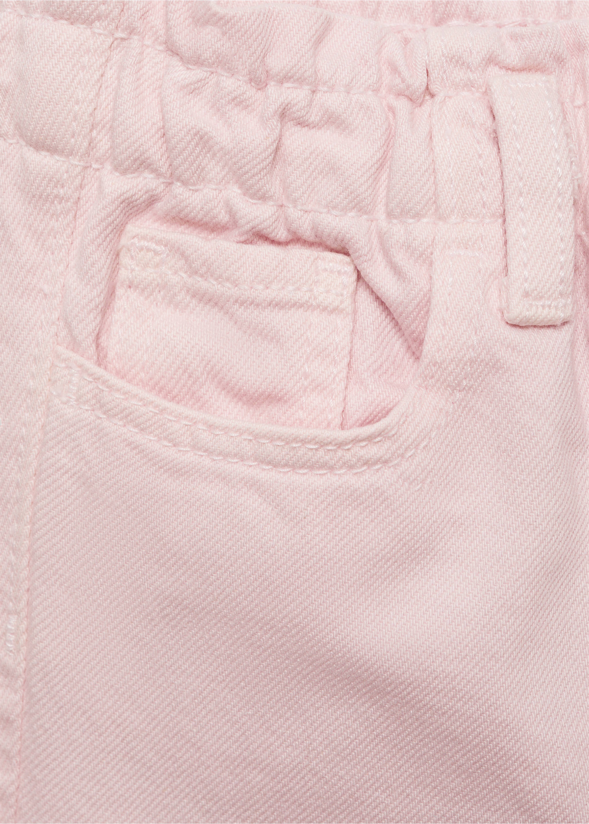 Jean paperbag - Détail de l'article 0, Rose. Ref: 77003272-00.