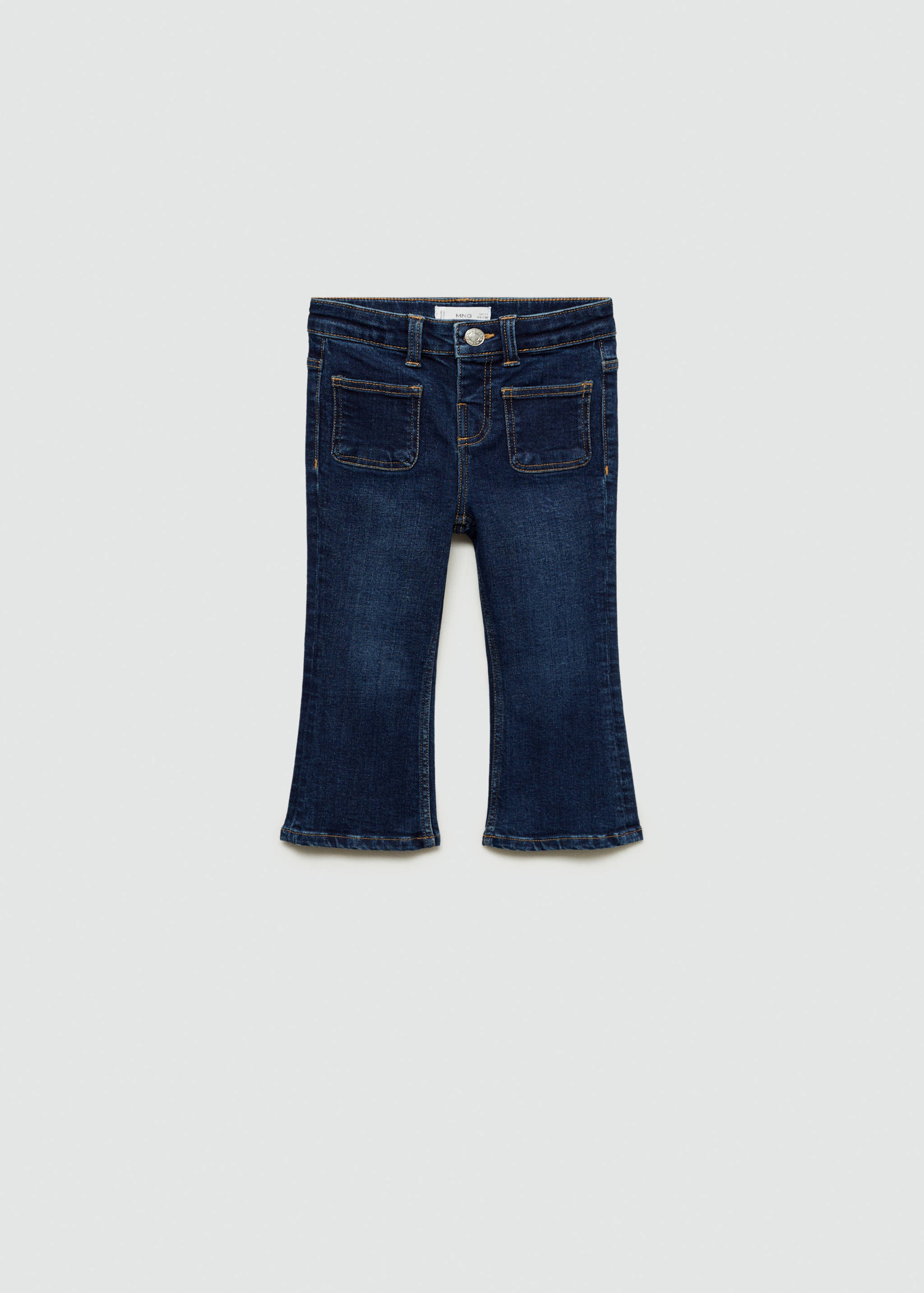 Flared finished jeans - Article without model