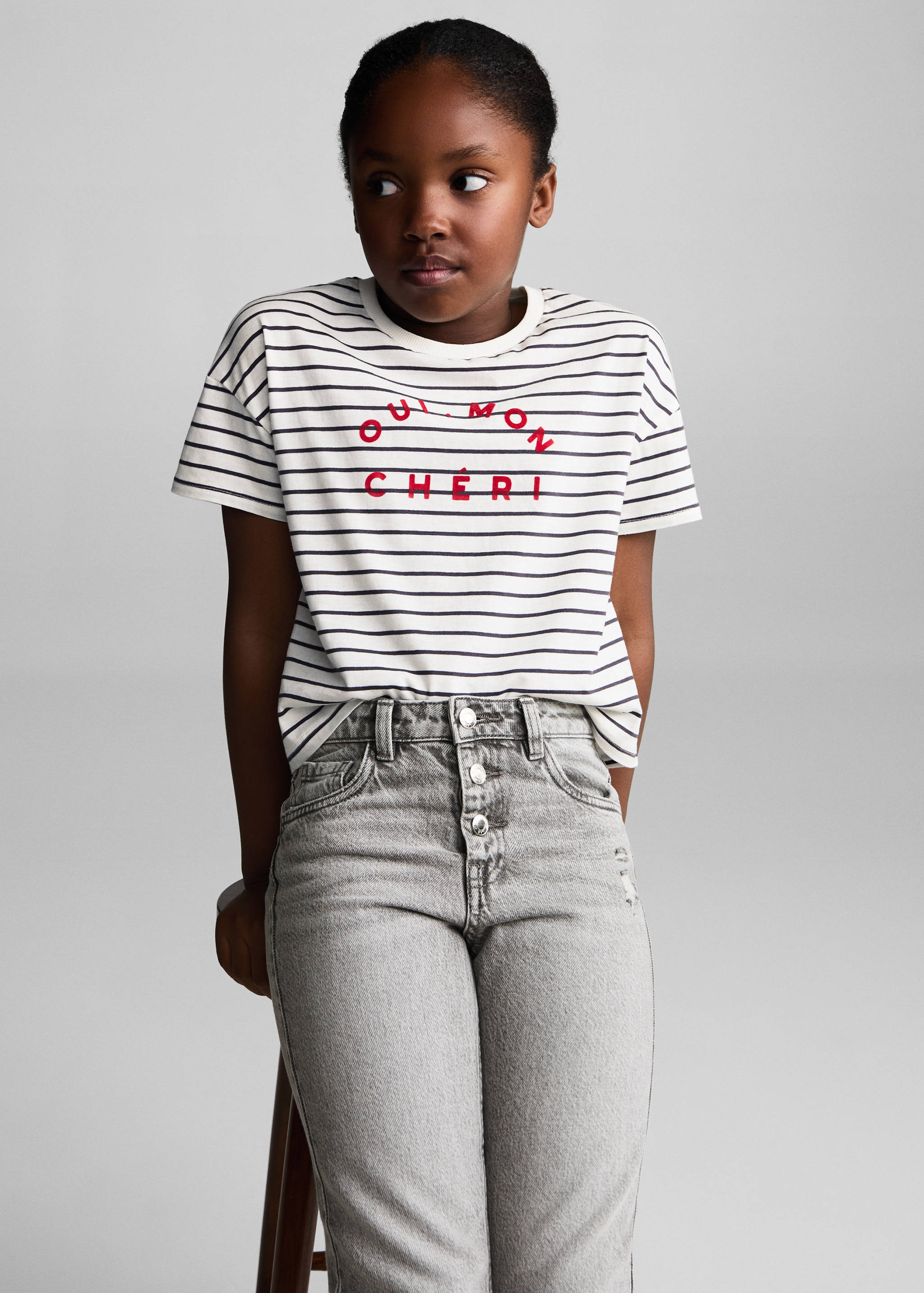 Mom-fit jeans - Prikaz srednjeg dijela