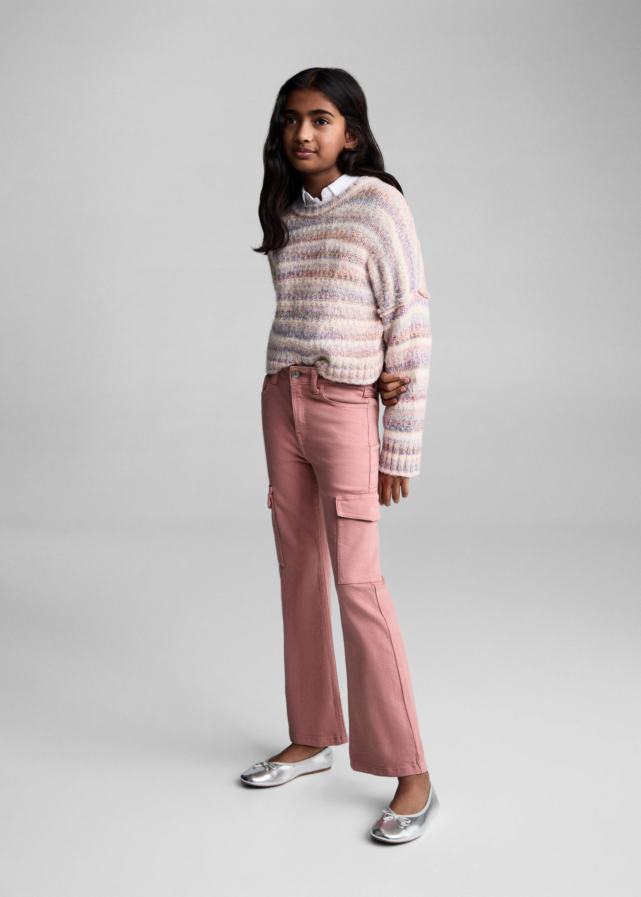 Jeans flare cargo - Piano generale