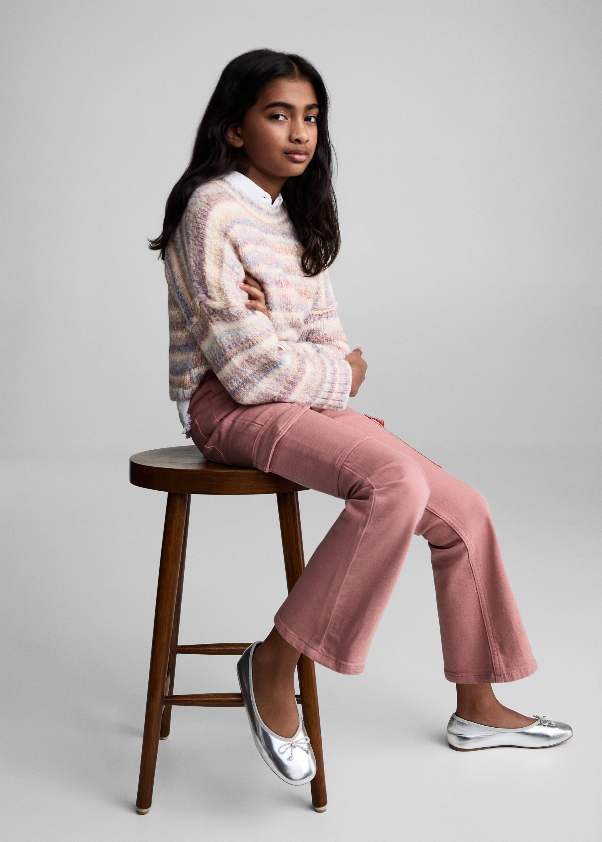 Jeans flare cargo - Dettaglio dell'articolo 2