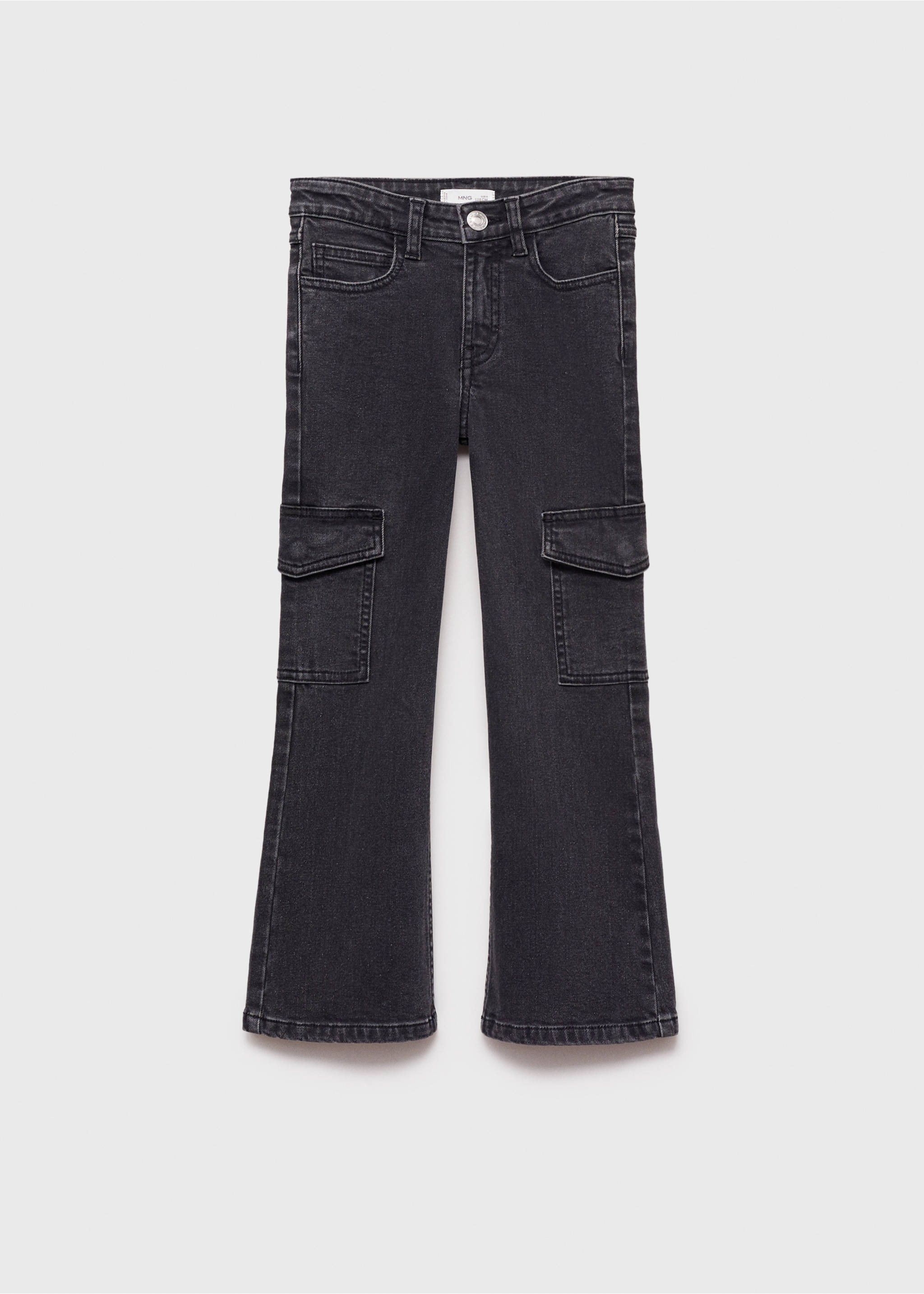 Cargo jeans - Article without model, Charcoal. Ref: 77003278-00.