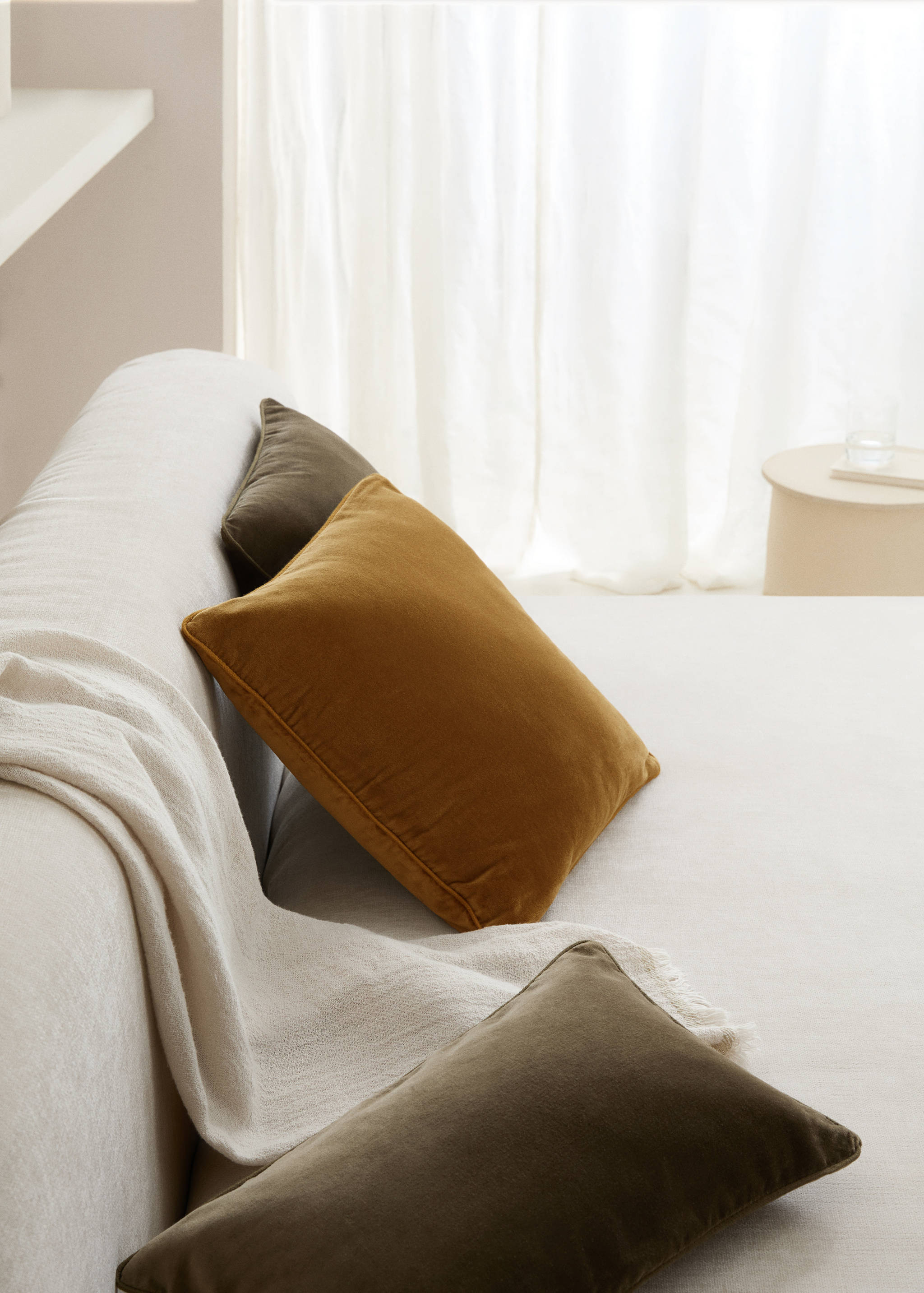 Bársony párnahuzat – 45x45cm - Általános sík