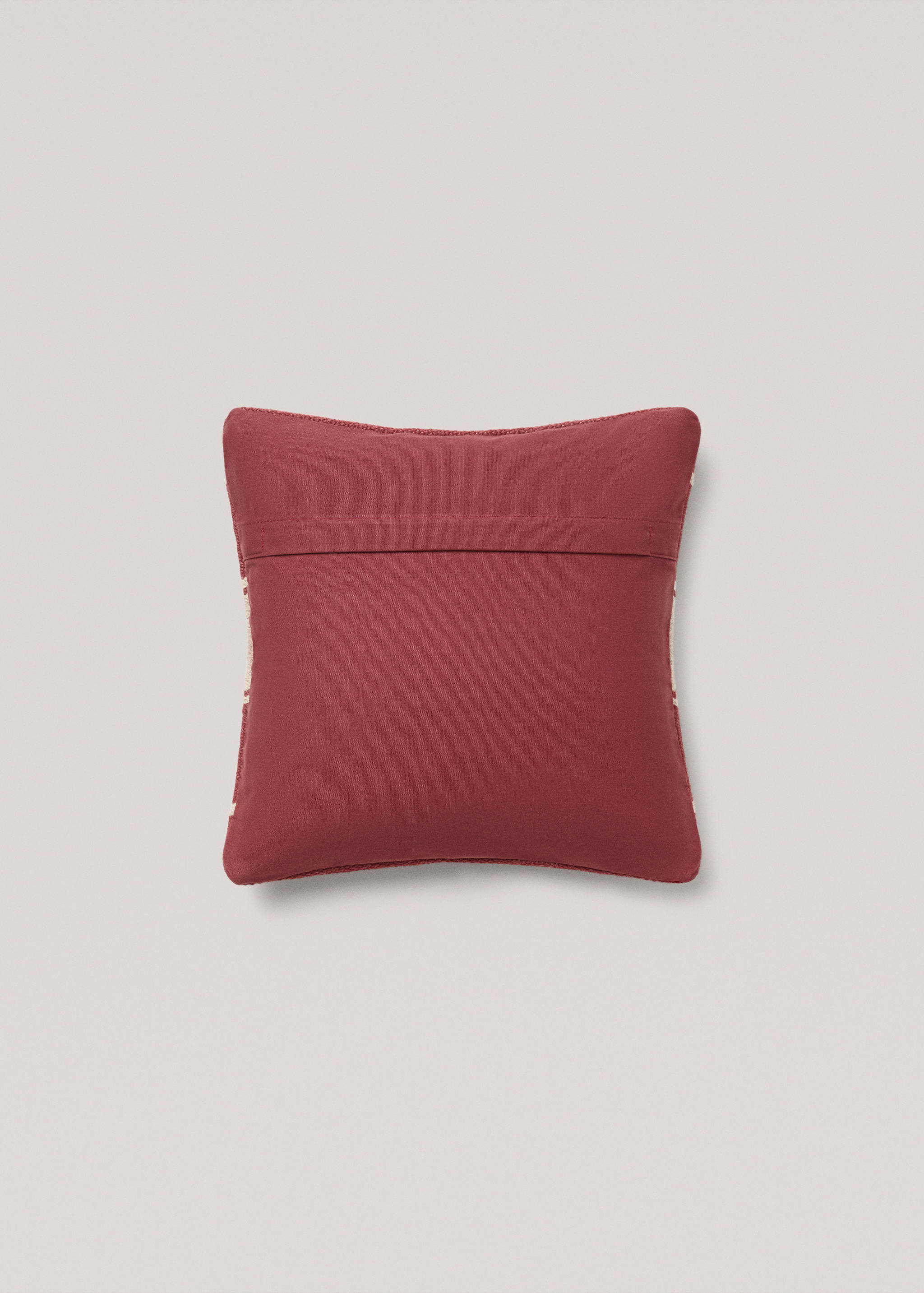 100% wool striped cushion cover - Details of the article 1