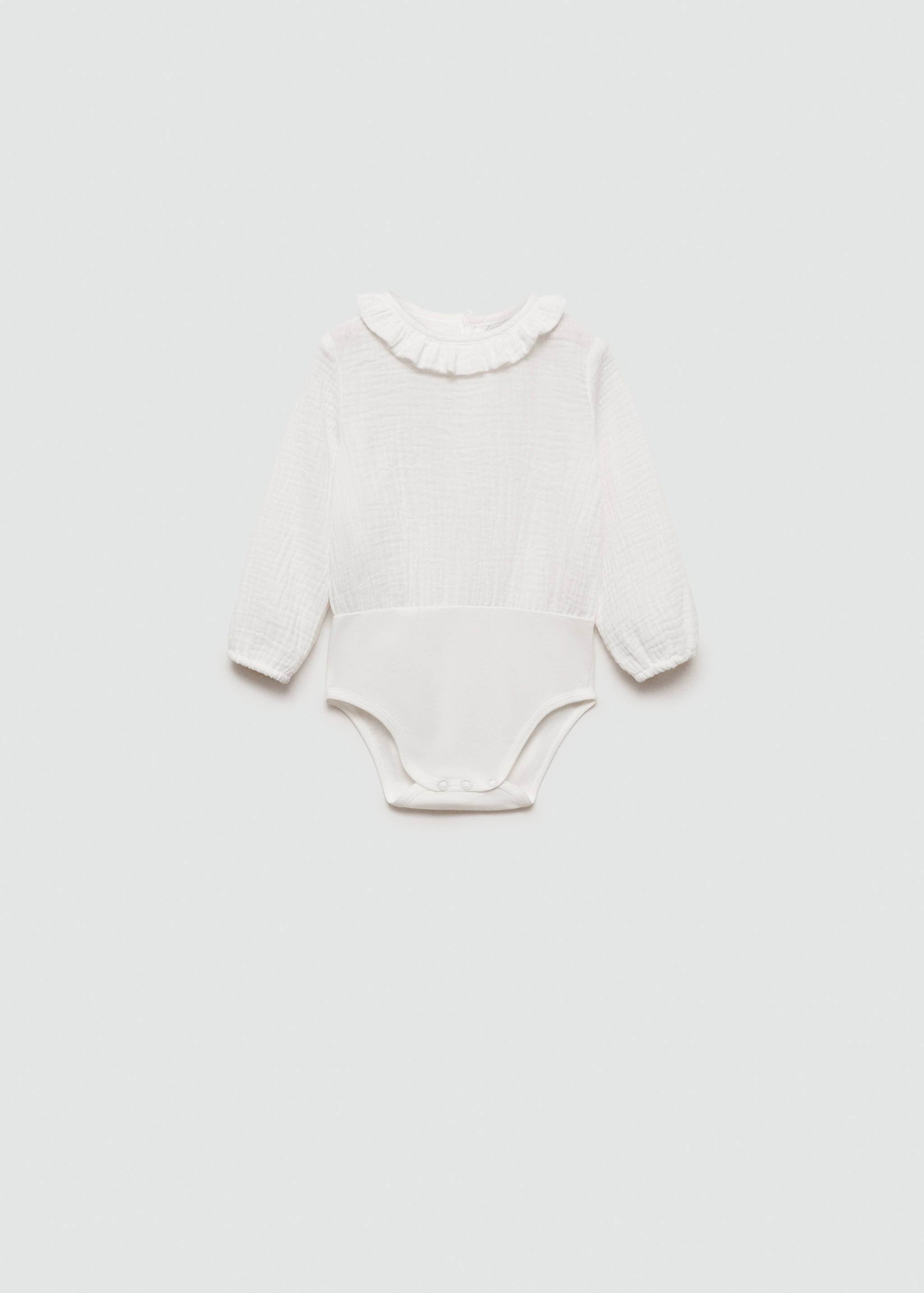 Body aus Crinkle-Baumwoll-Gaze - Artikel ohne Model