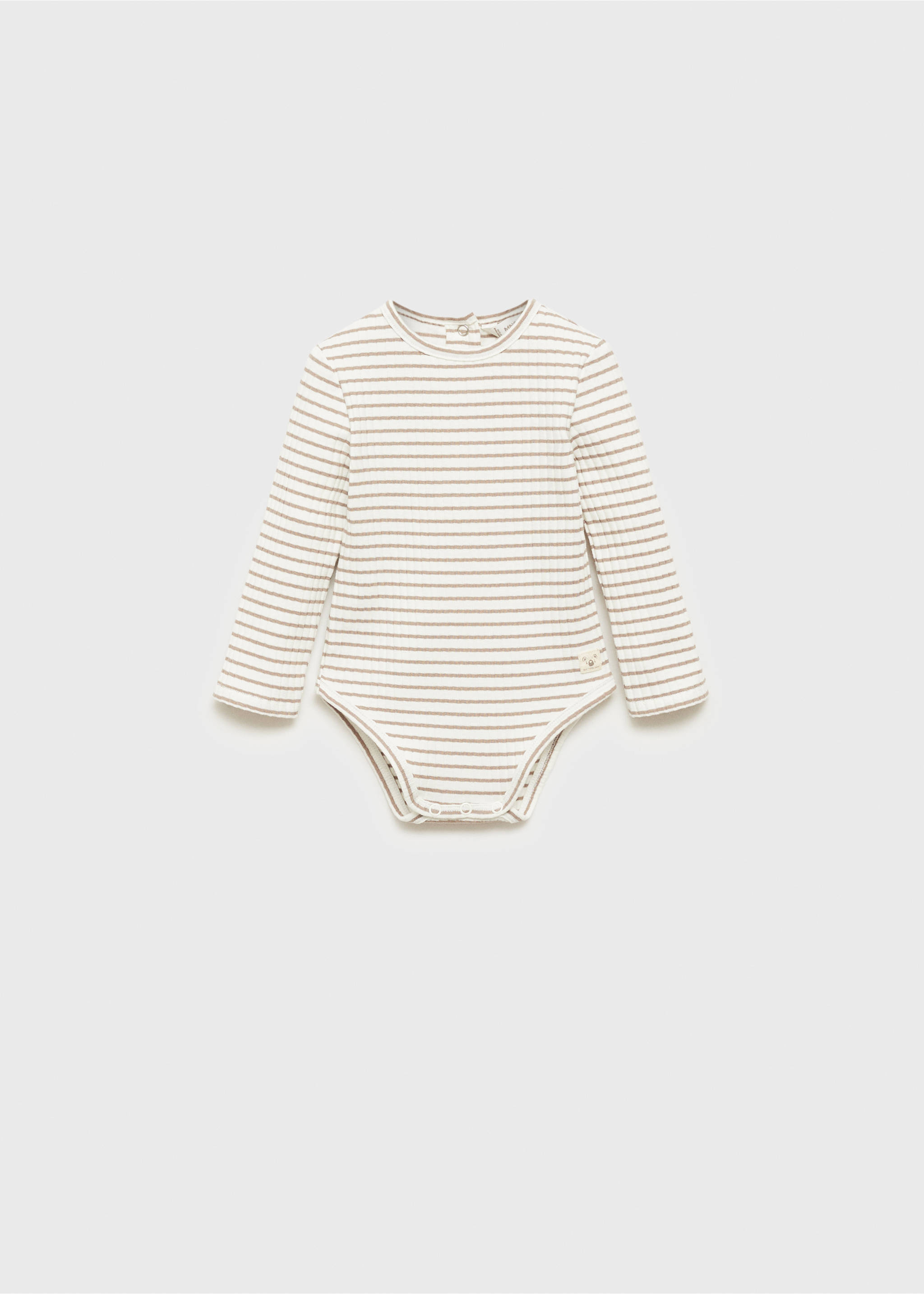 Striped body - Article without model, Medium Brown. Ref: 77003675-00.