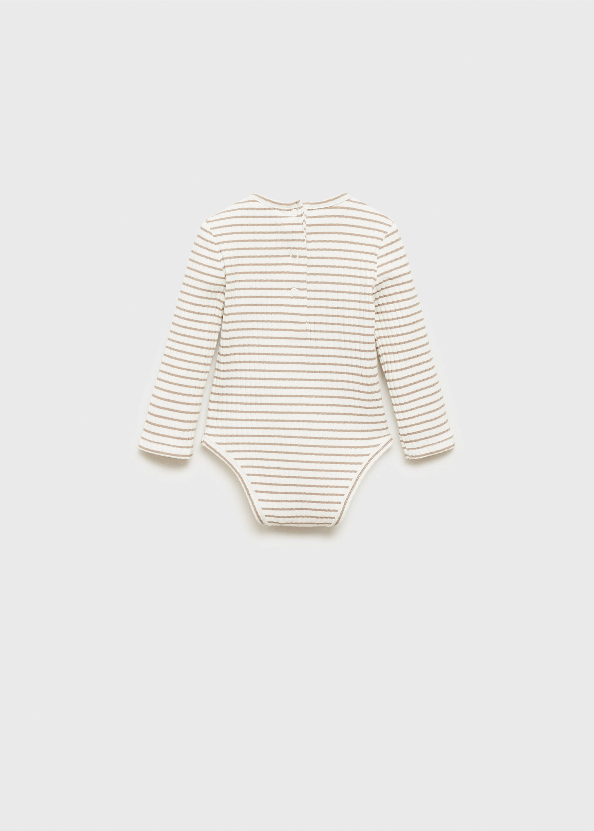 Striped body - Reverse of the article, Medium Brown. Ref: 77003675-00.