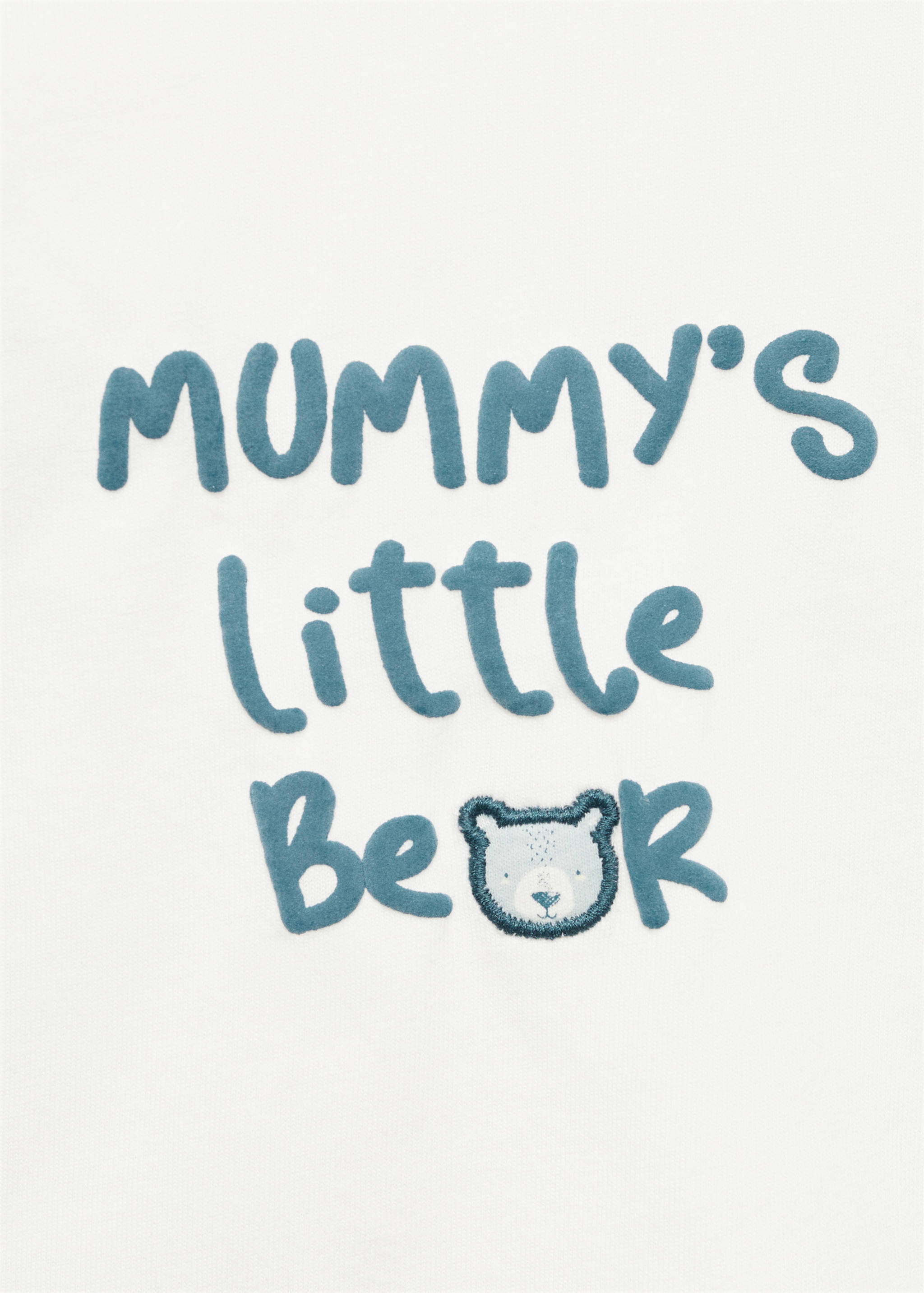 Embroidered detail cotton T-shirt - Details of the article 8