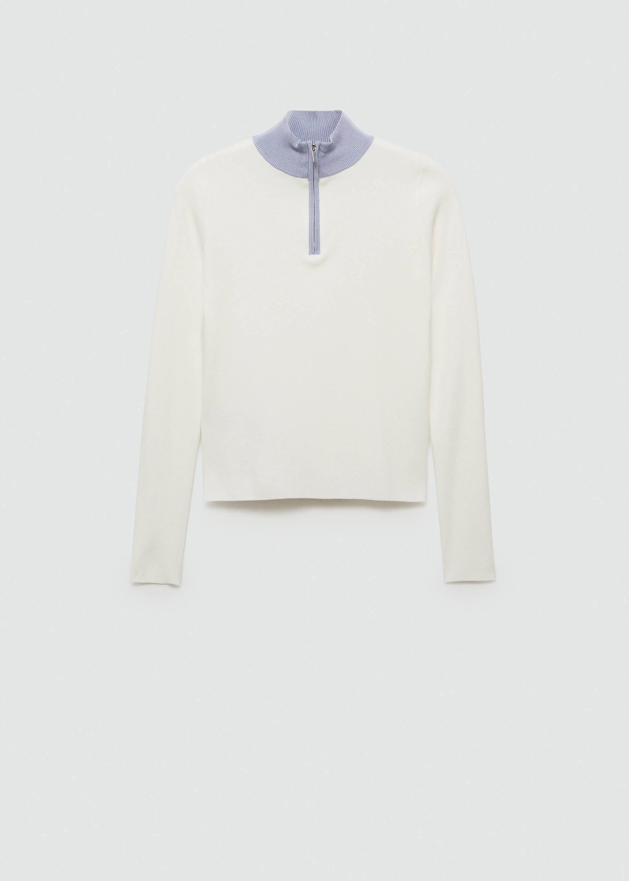 Pullover mit Zip-Kragen - Artikel ohne Model