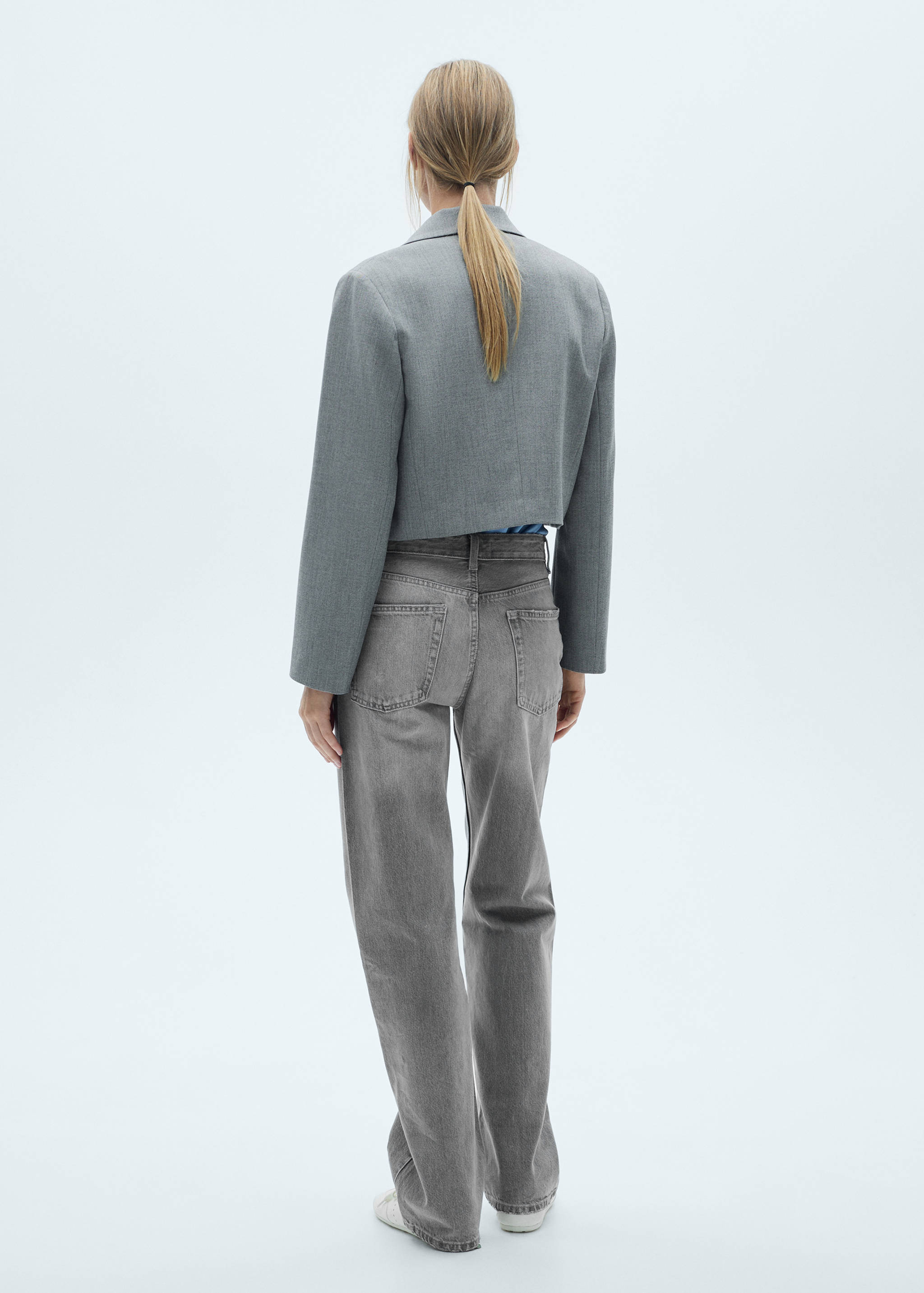 Miami medium-rise straight-fit jeans - Reverse of the article