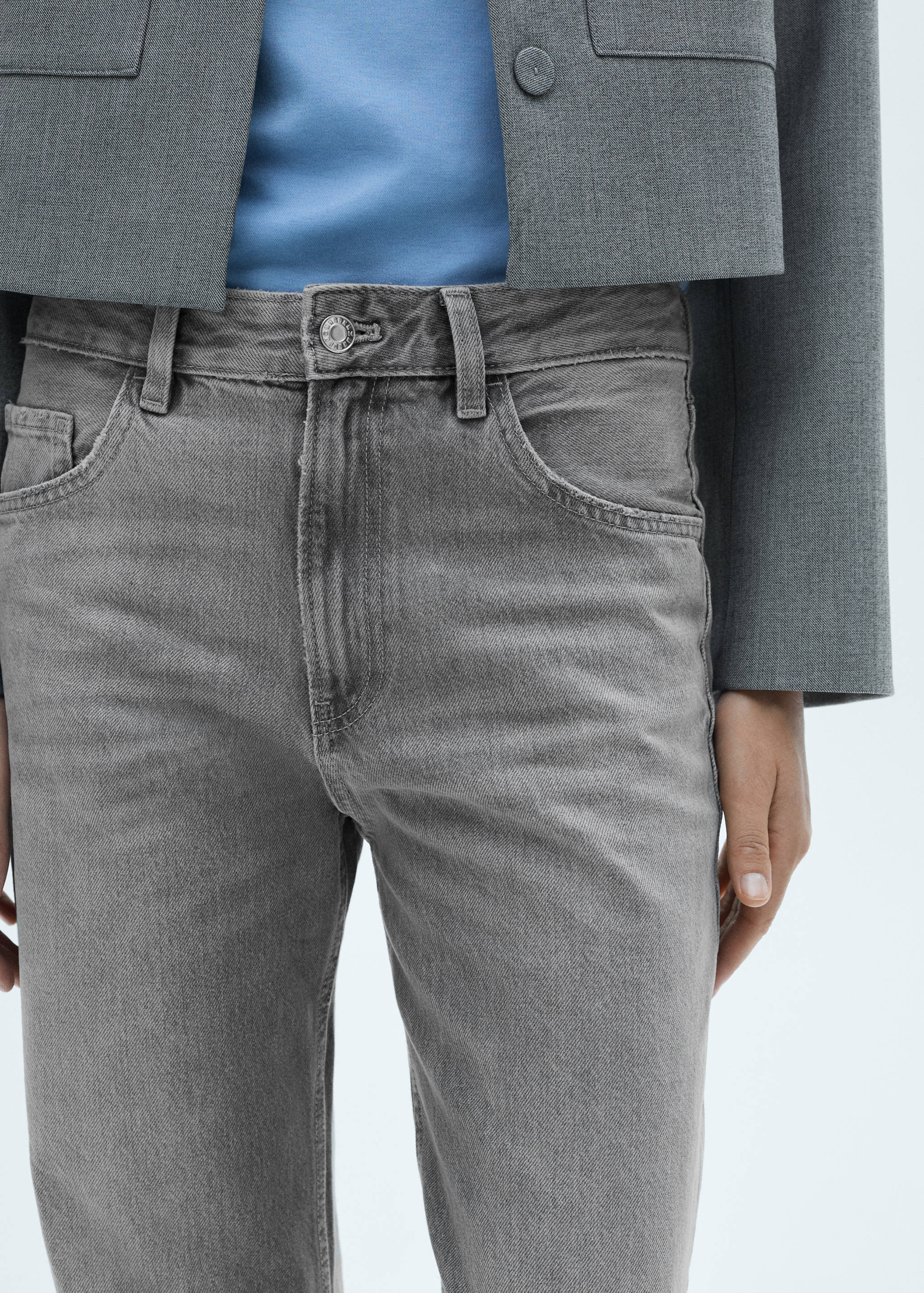 Miami medium-rise straight-fit jeans - Details of the article 6