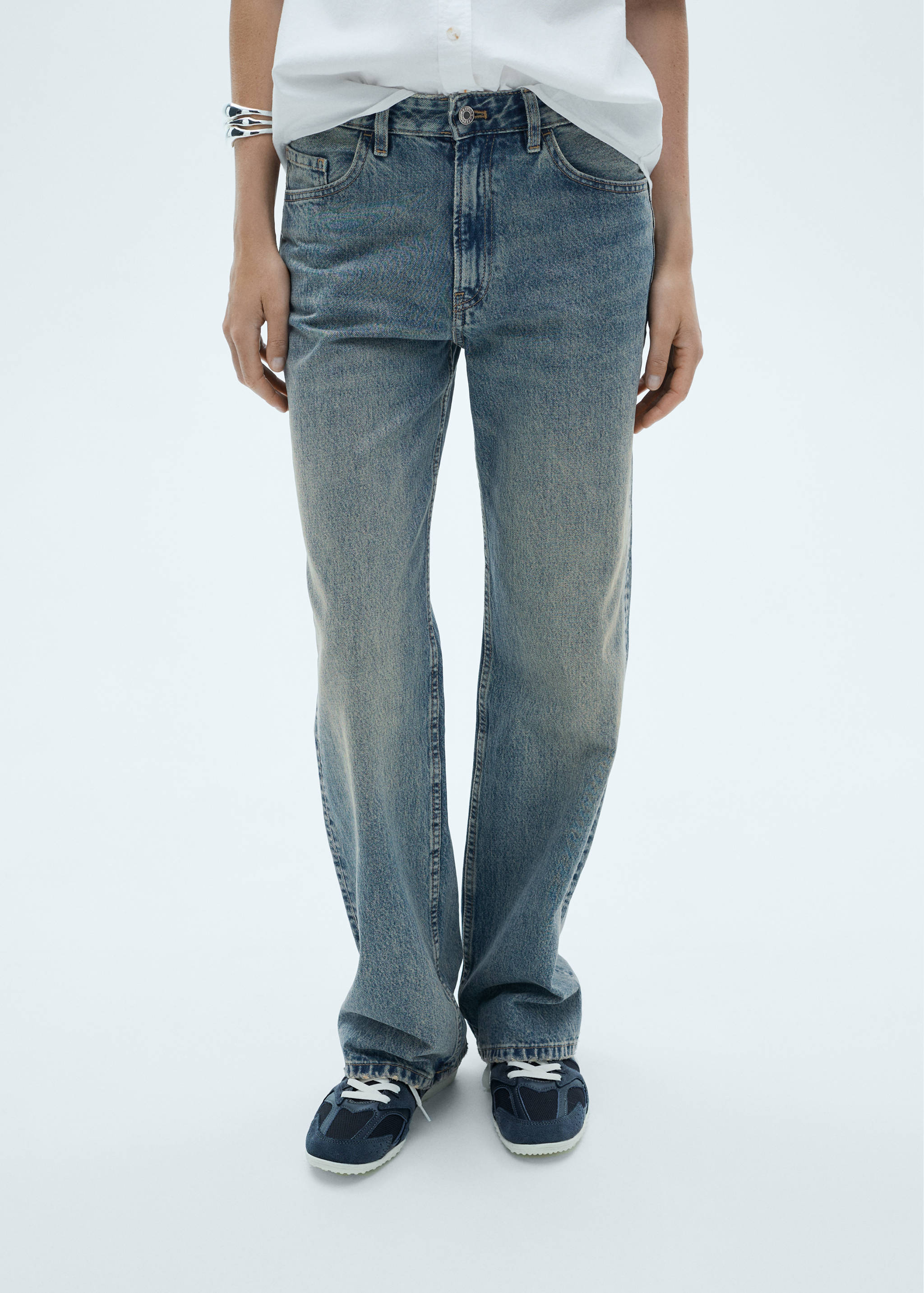 Miami medium-rise straight-fit jeans - Details of the article 1
