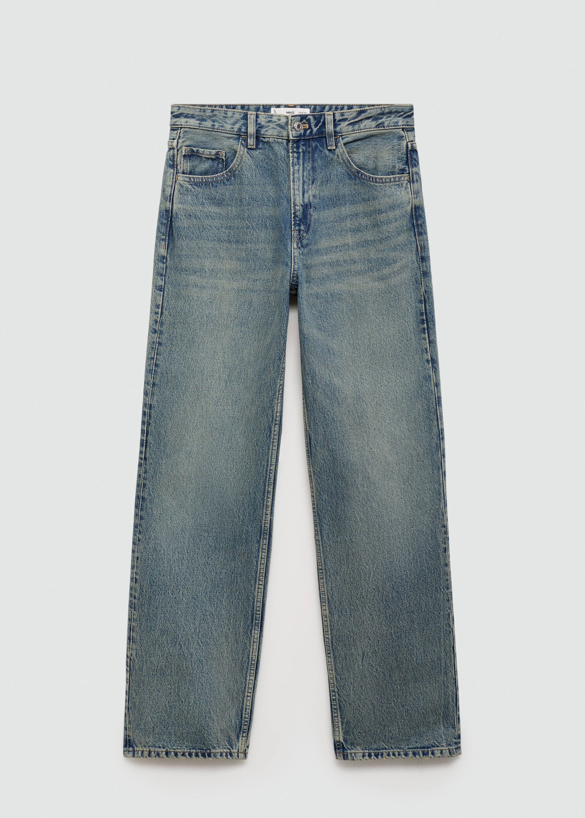 Miami medium-rise straight-fit jeans - Article without model