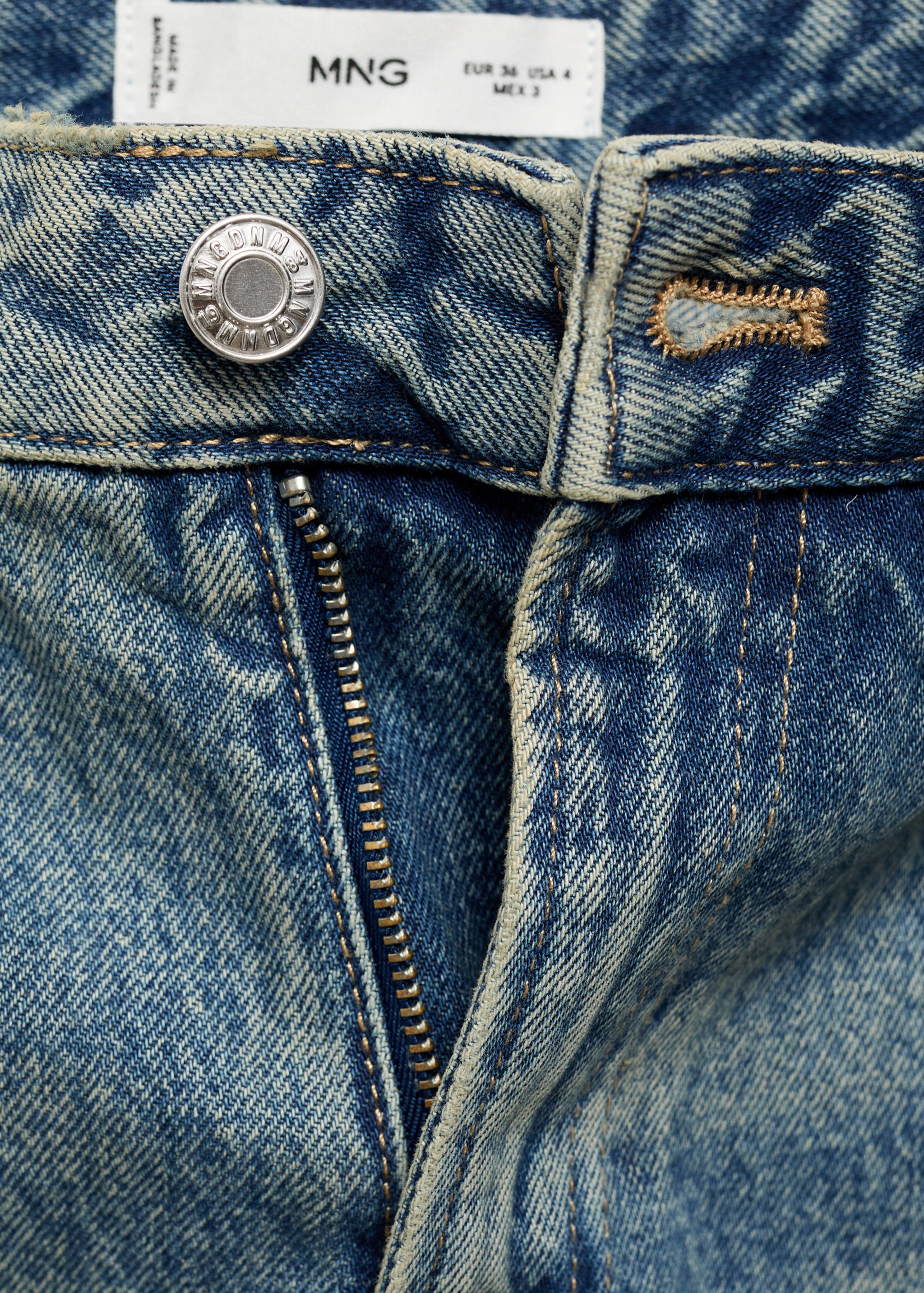 Miami medium-rise straight-fit jeans - Details of the article 8