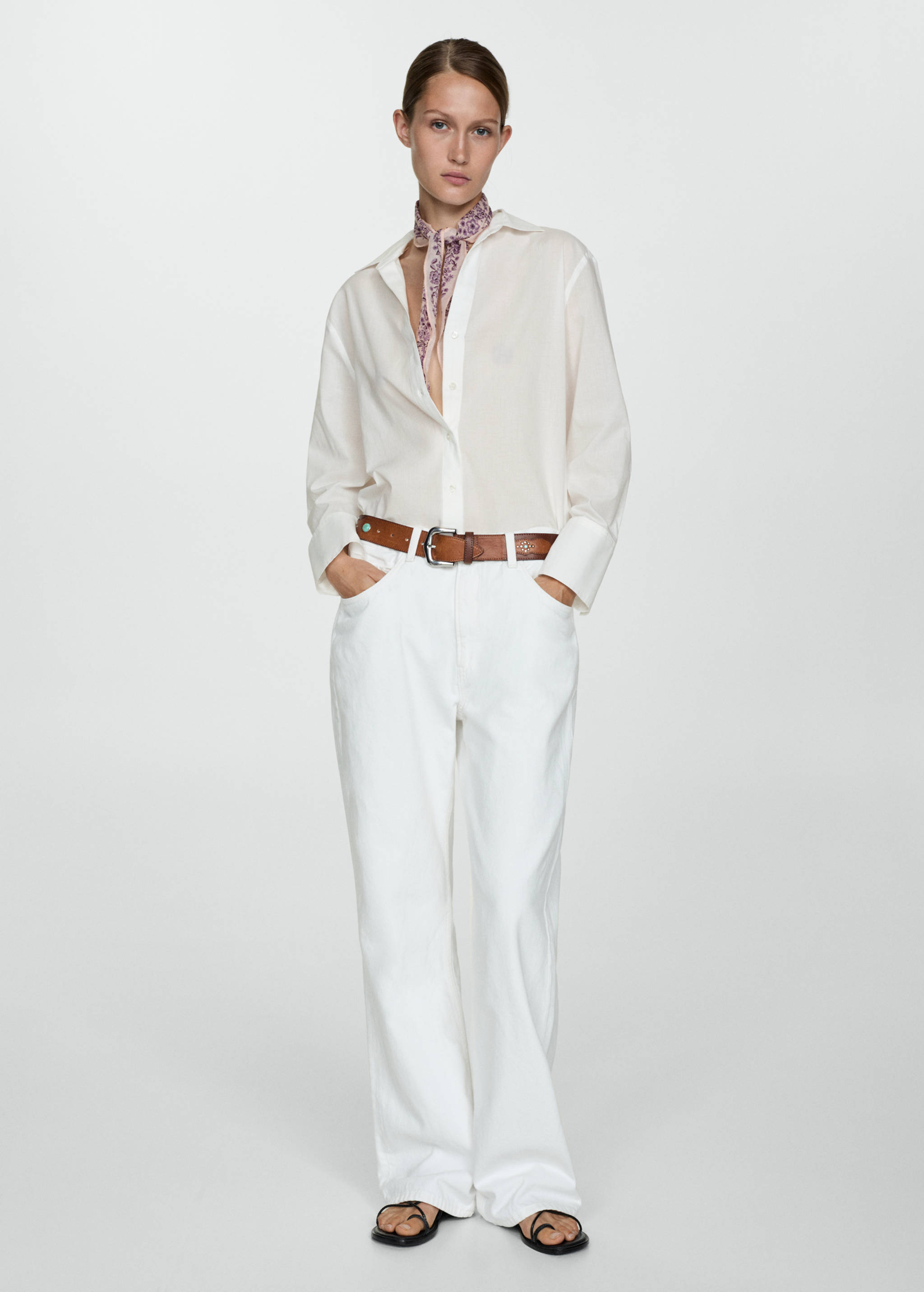 Lightweight cotton shirt - General plane