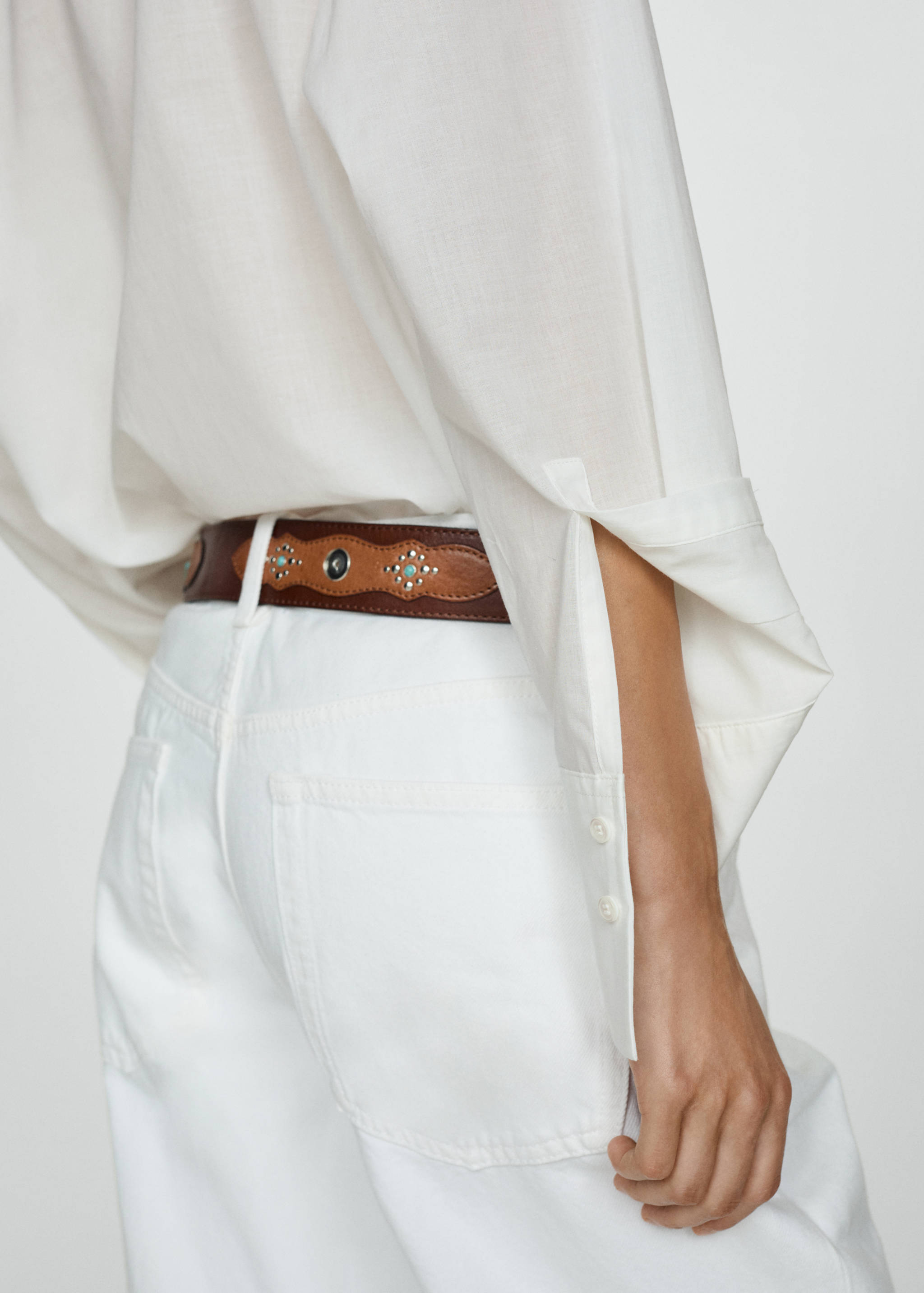 Lightweight cotton shirt - Details of the article 6