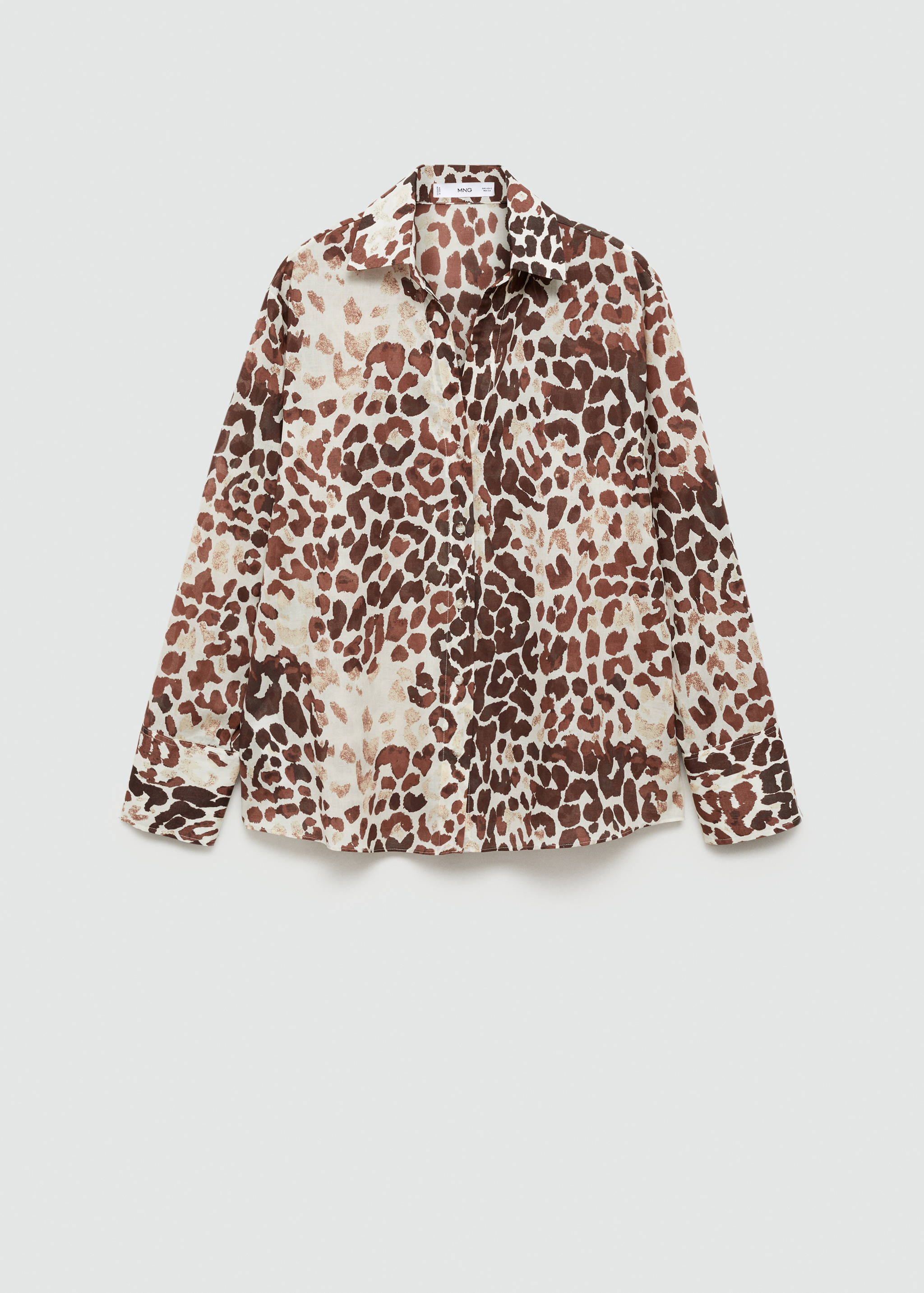 Camisa cotó estampada - Article sense model