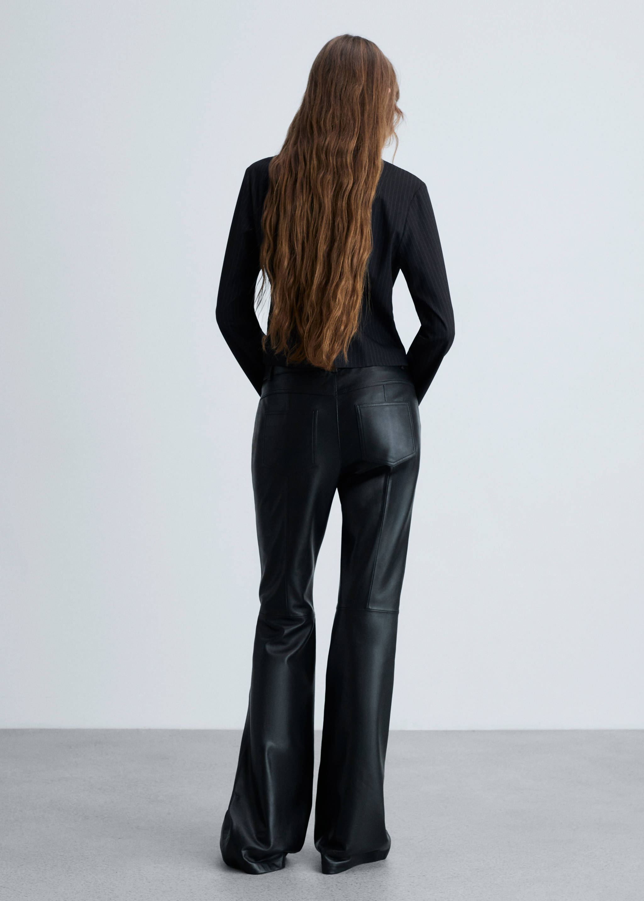 Camisa raya diplomática cremallera - Reverso del artículo