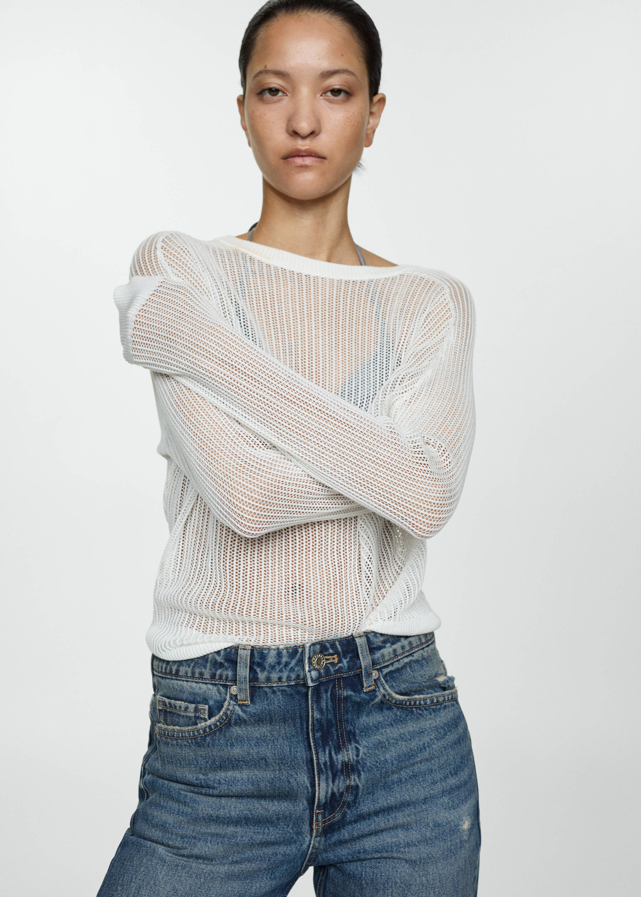 Texans Blanca rectes crop - Detall de l'article 1