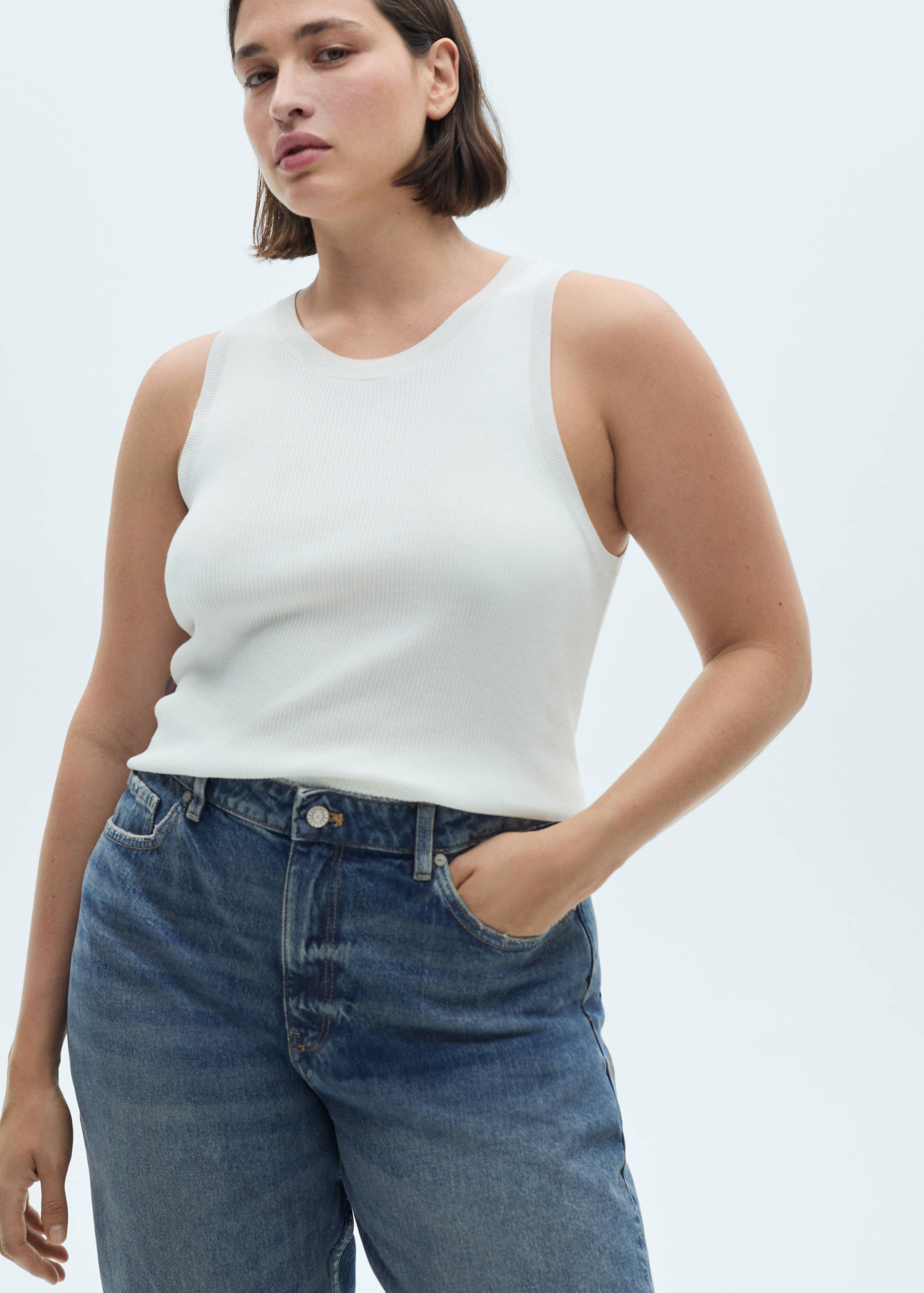 Texans Blanca rectes crop - Detall de l'article 5