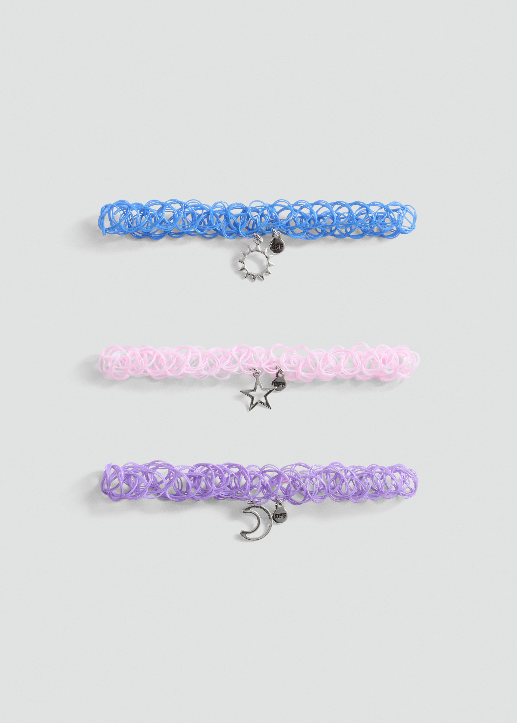 Set de 3 coliere Best Friends - Articol fără model