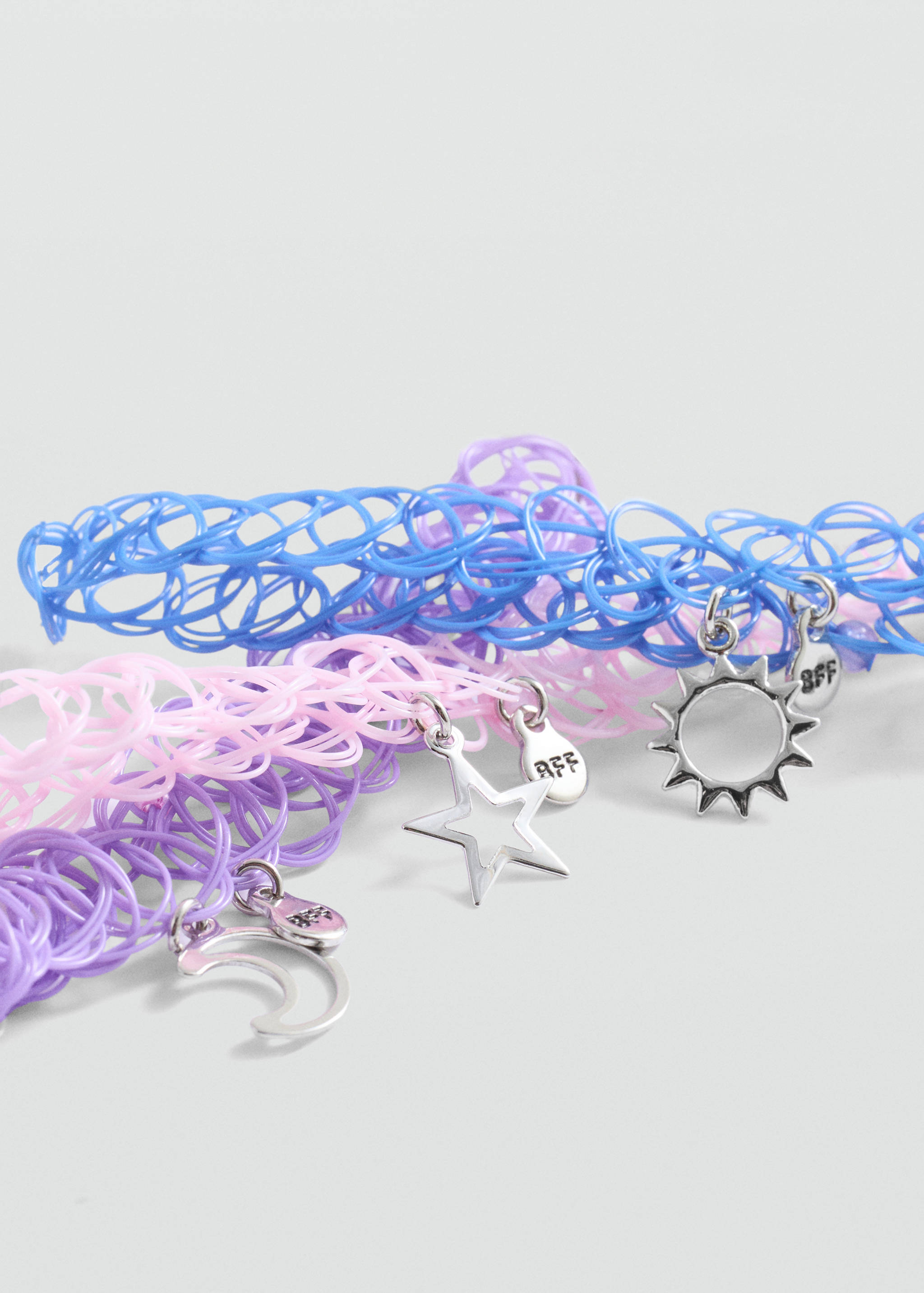 Set de 3 coliere Best Friends - Plan mediu