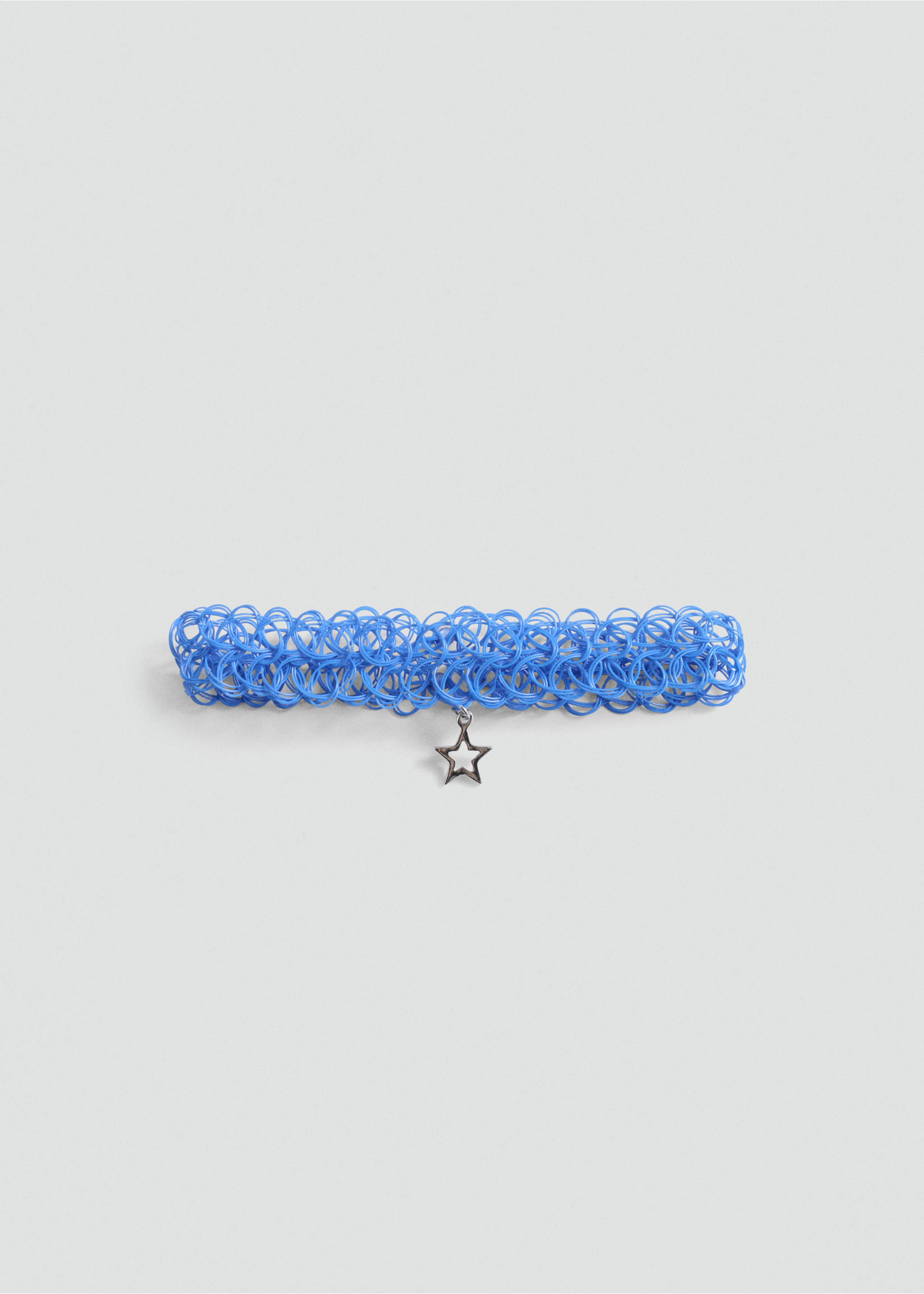 Náhrdelník choker s hvězdou - Zboží bez modelu, Modrá. Ref: 77004045-00.