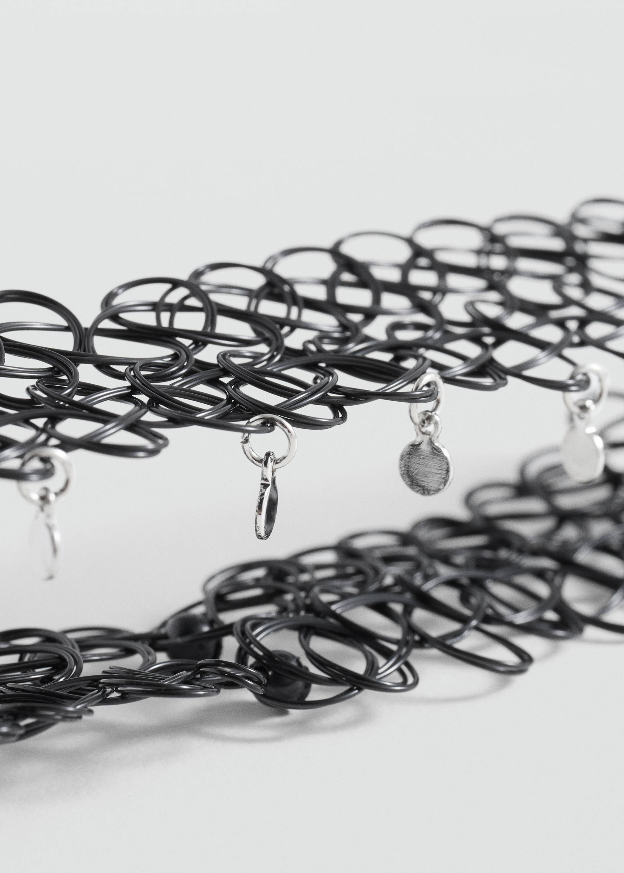 Choker abalorios - Plano medio