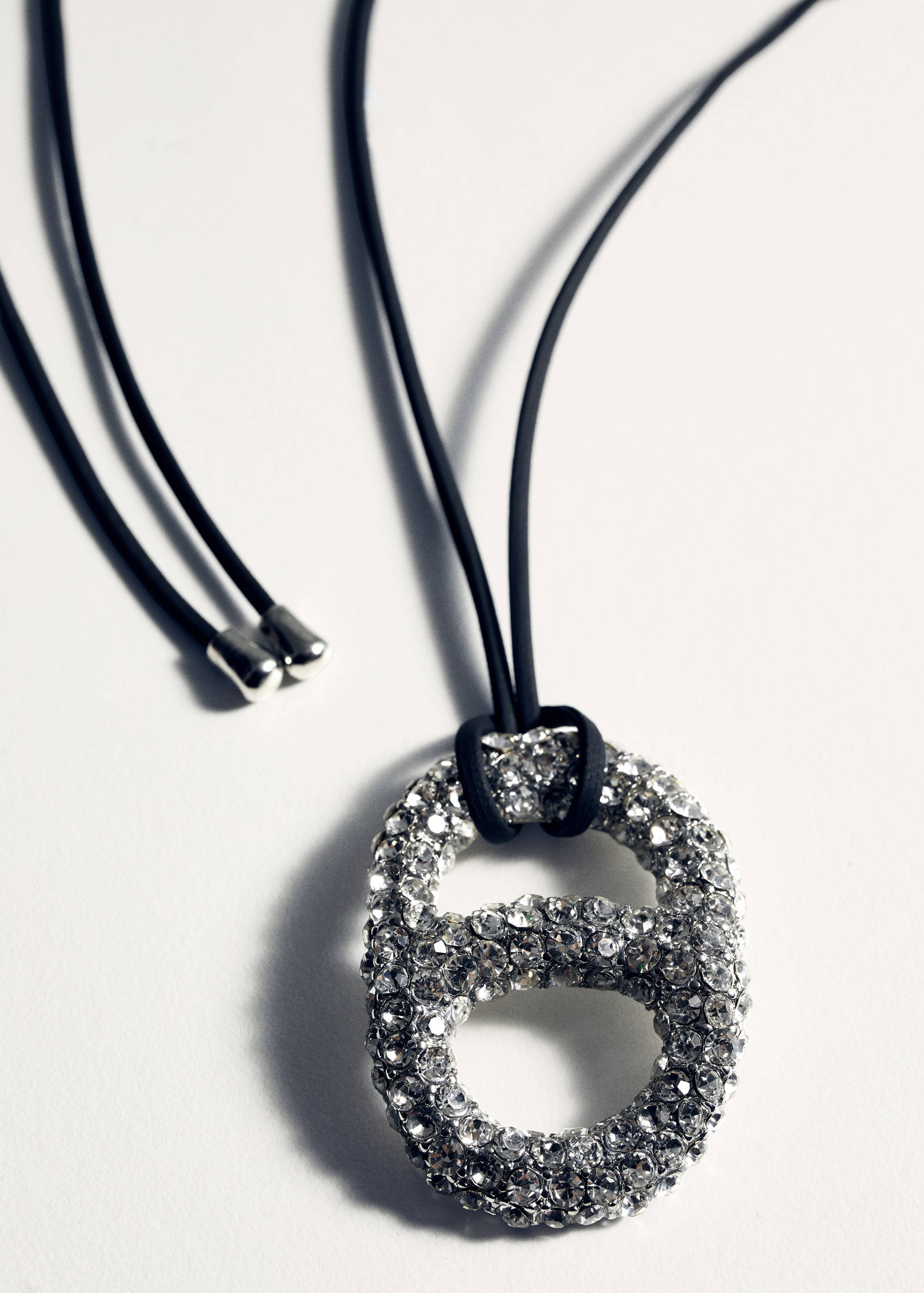 Crystal cord necklace - Details of the article 5