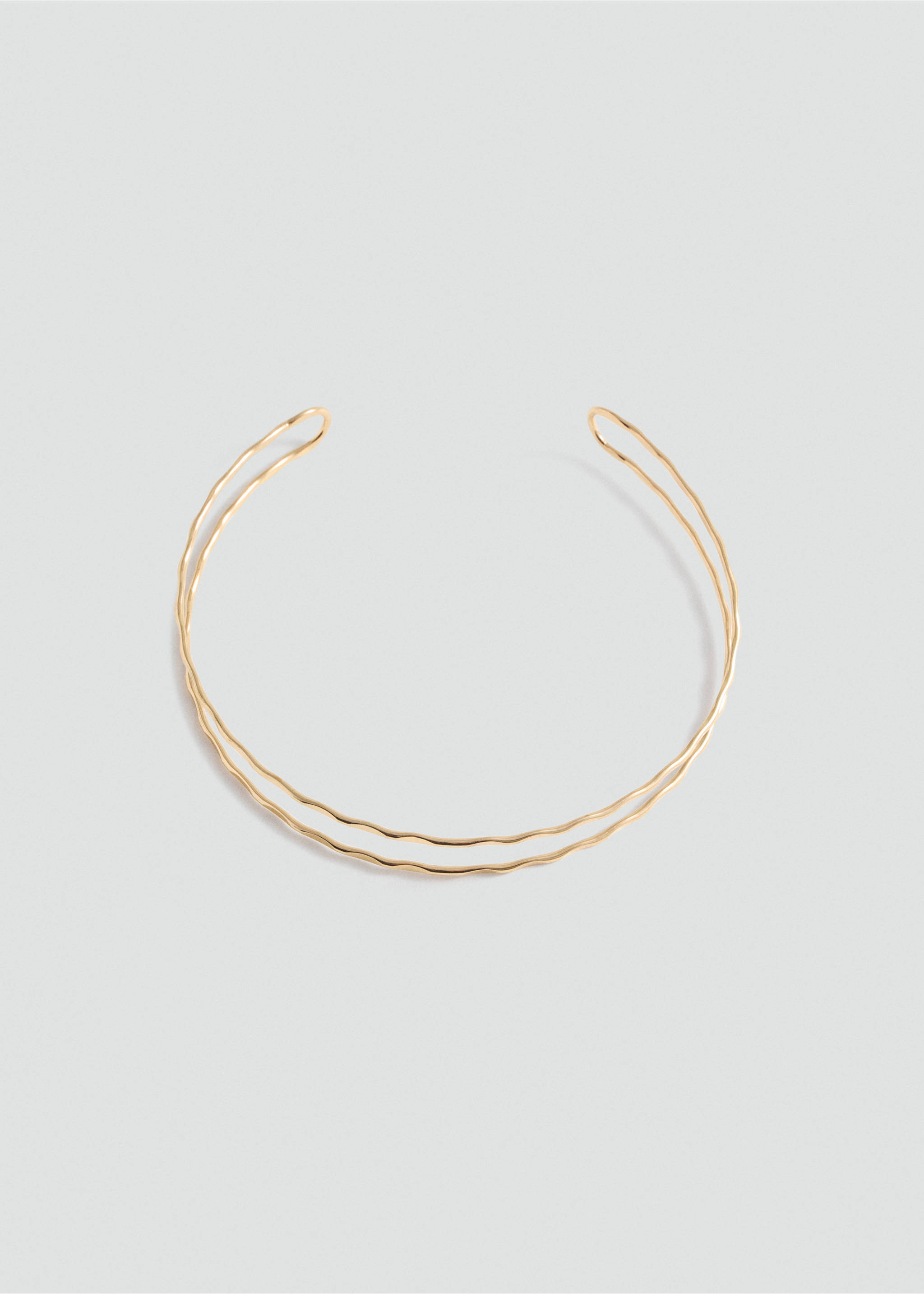 Onbuigzame choker - Artikel zonder model, Goud. Ref: 77004059-00.