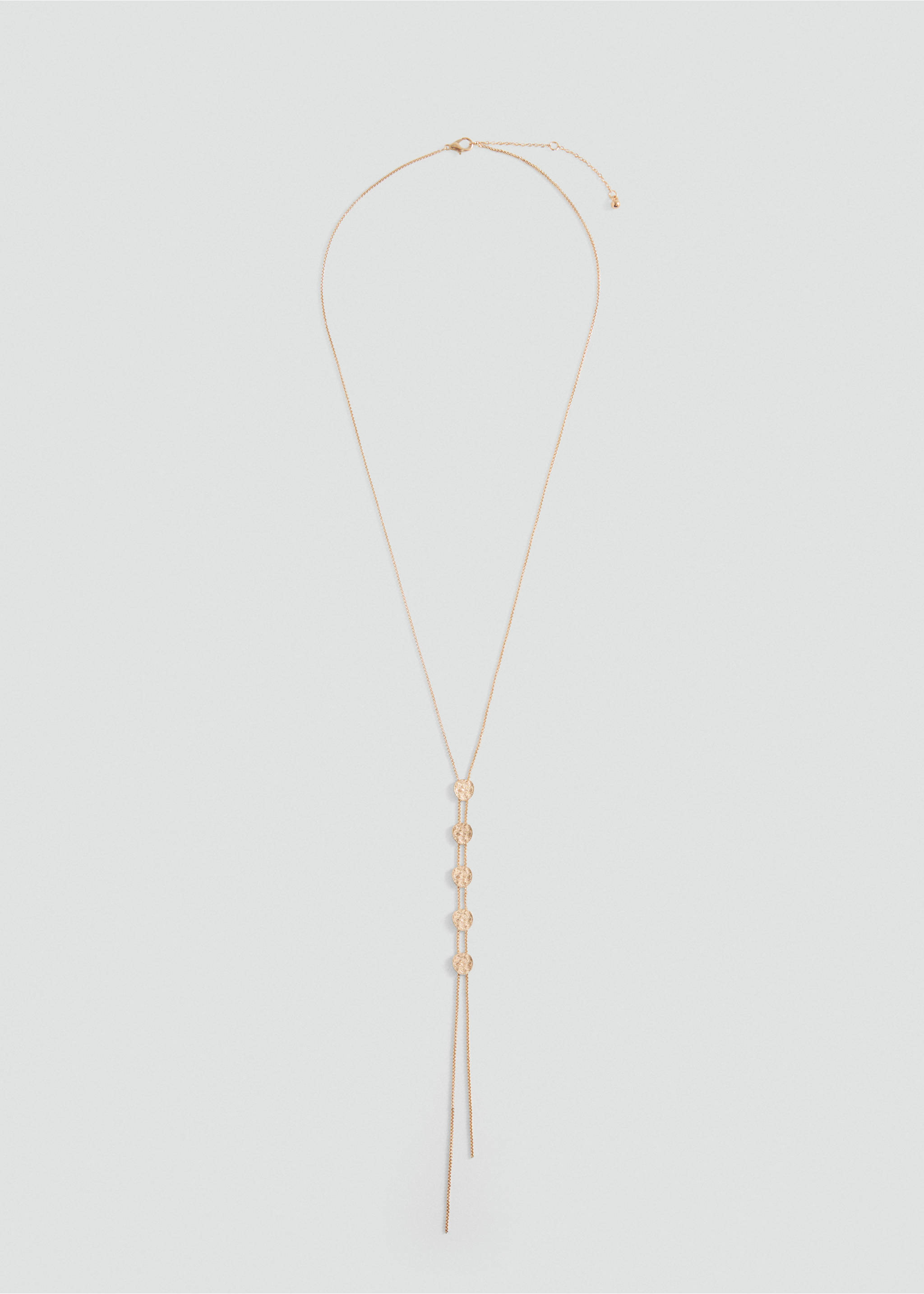 Coin charm necklace - Article without model, Gold. Ref: 77004071-00.