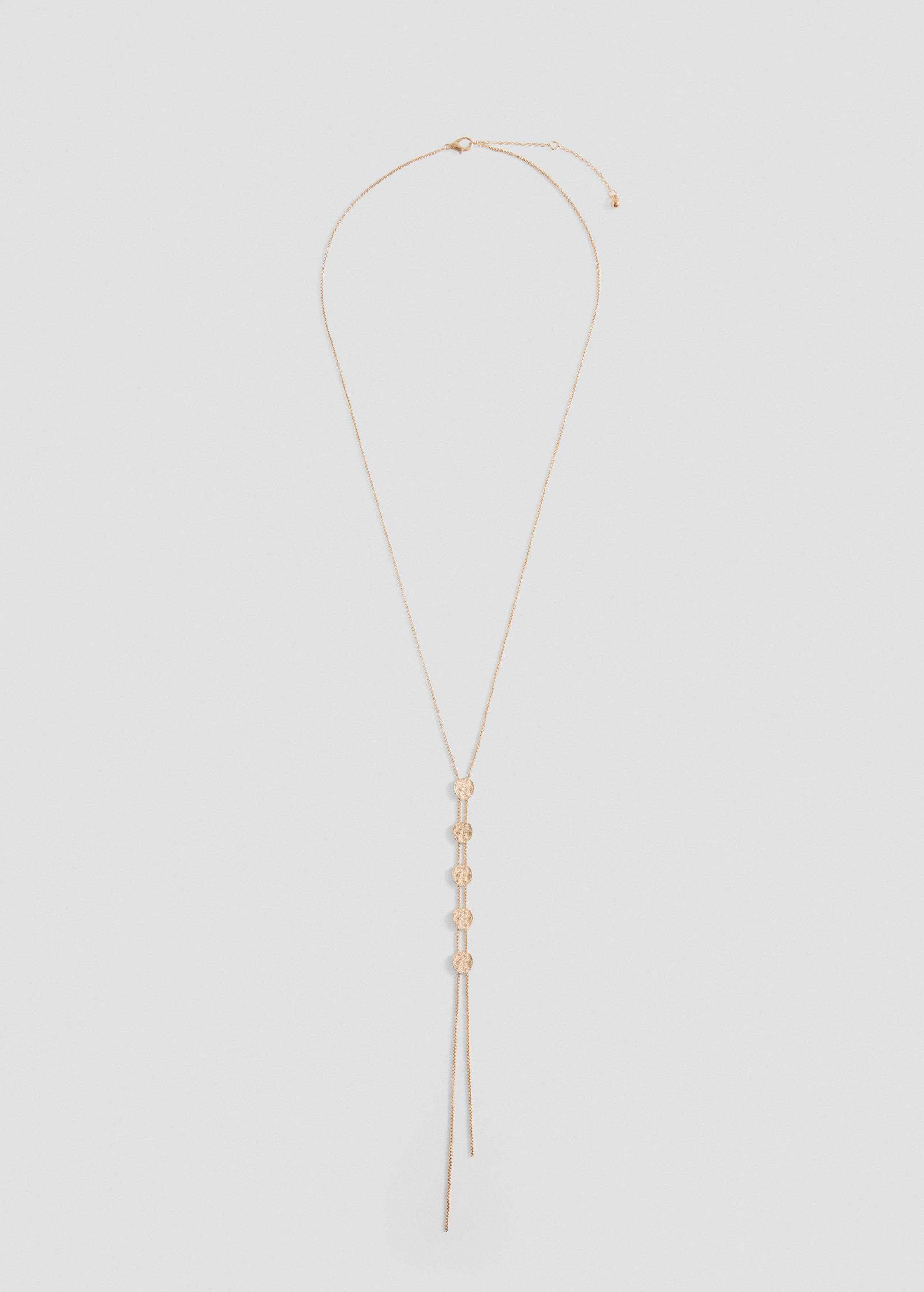 Coin charm necklace - Article without model