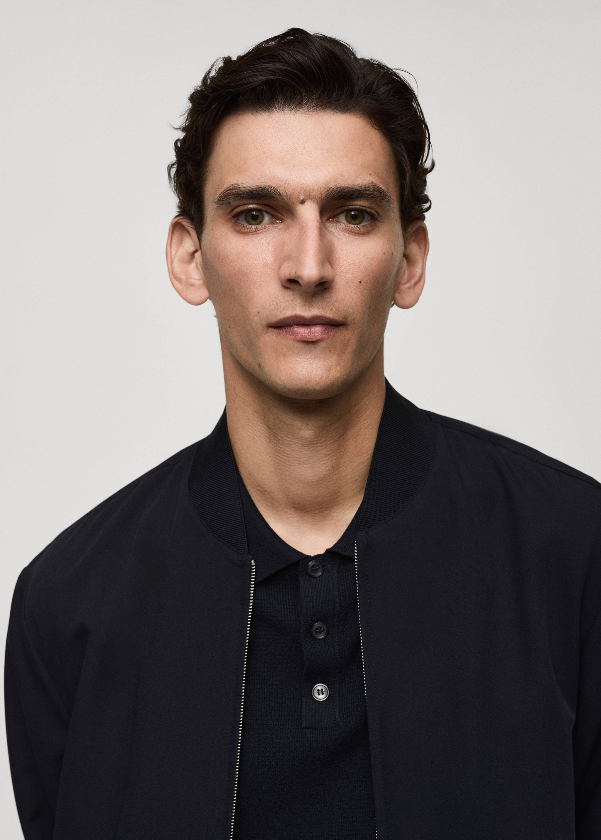 Jaqueta bomber teixit comfort strech - Detall de l'article 1