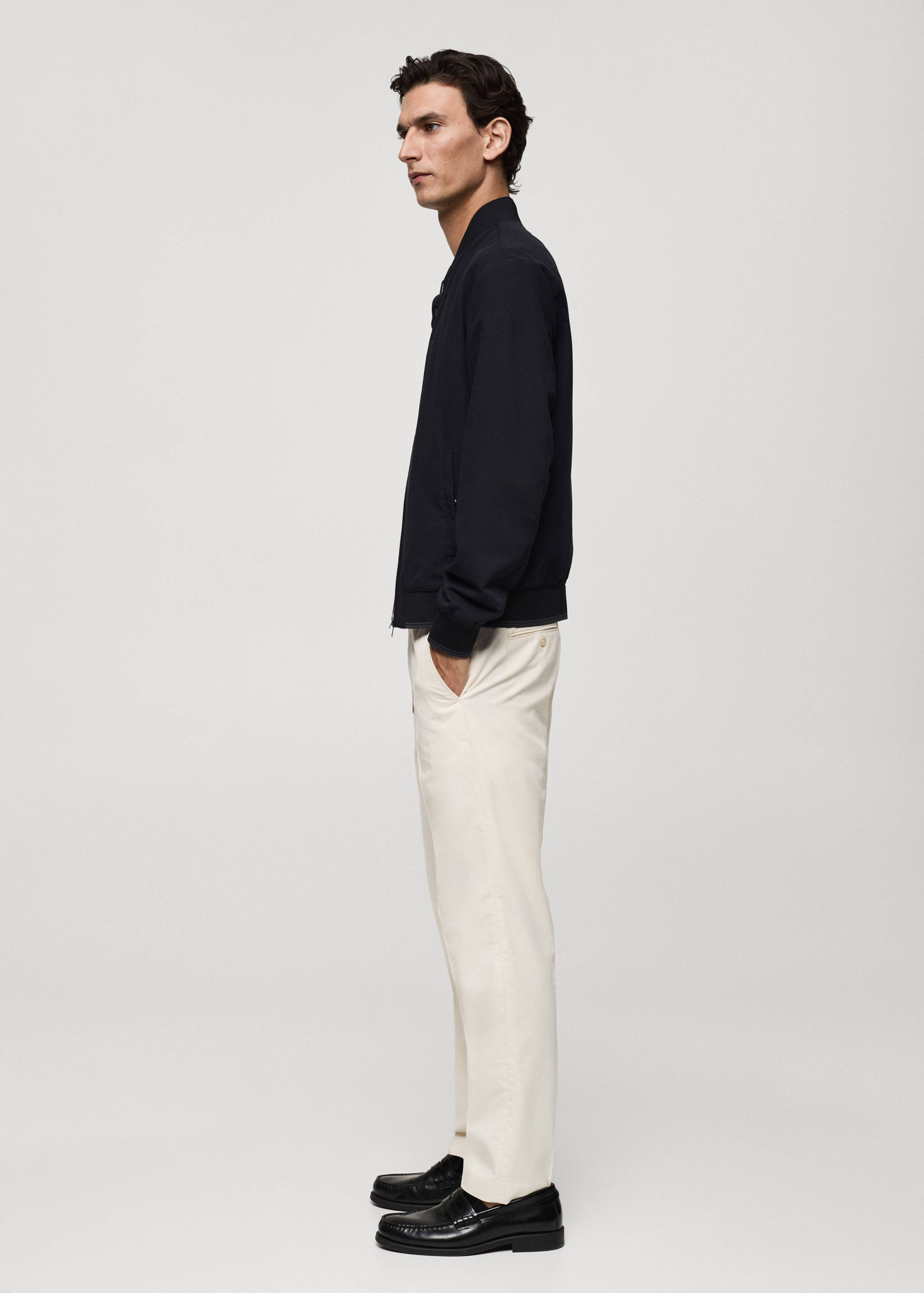 Jaqueta bomber teixit comfort strech - Detall de l'article 2