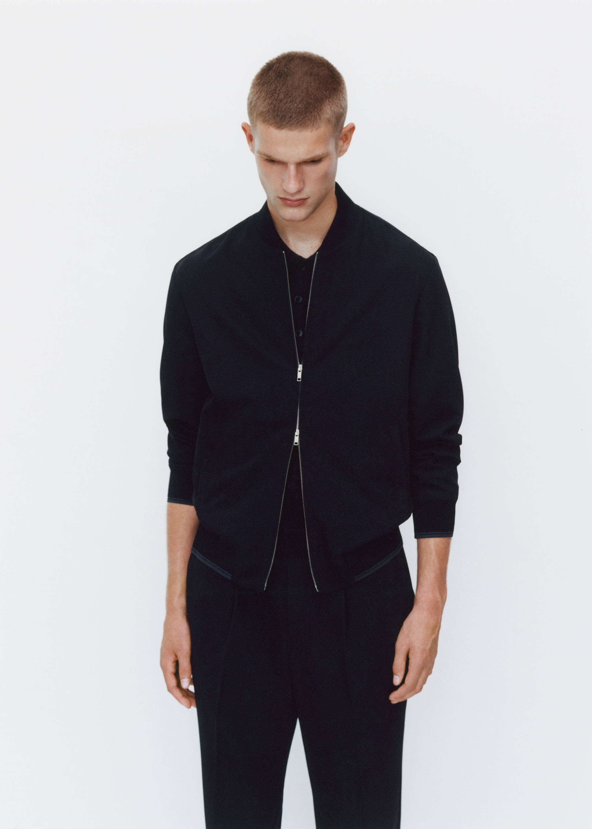 Jaqueta bomber teixit comfort strech - Detall de l'article 3