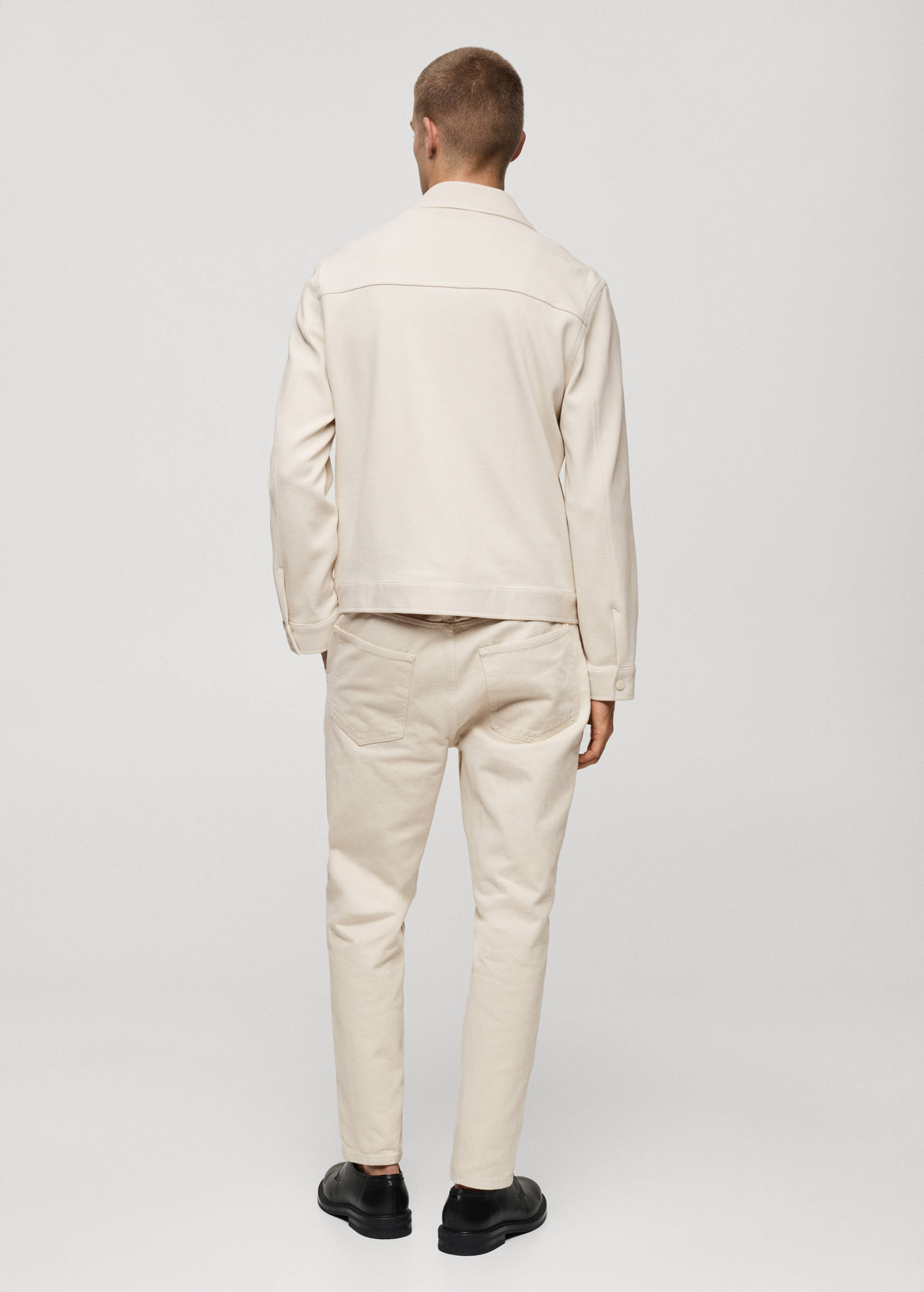 Surchemise twill coton poches - Verso de l’article