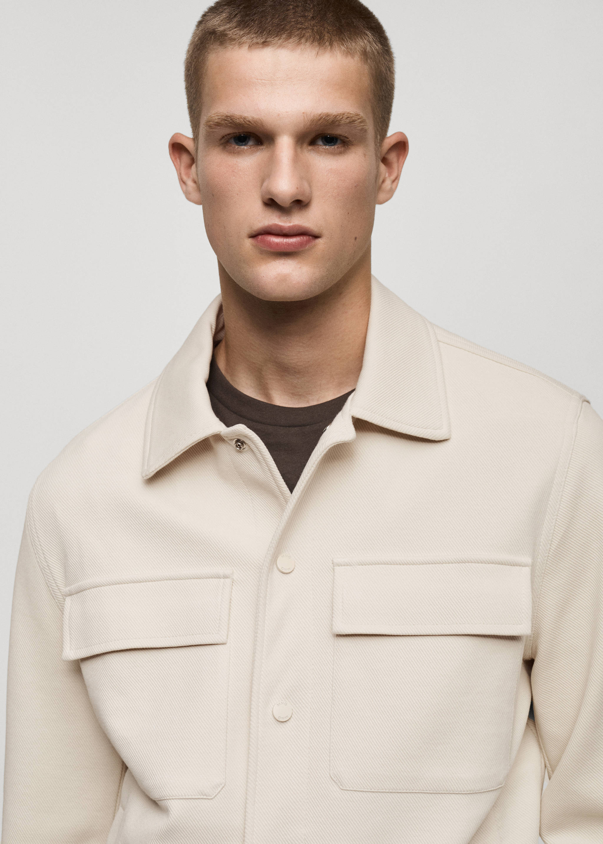 Surchemise twill coton poches - Détail de l'article 1
