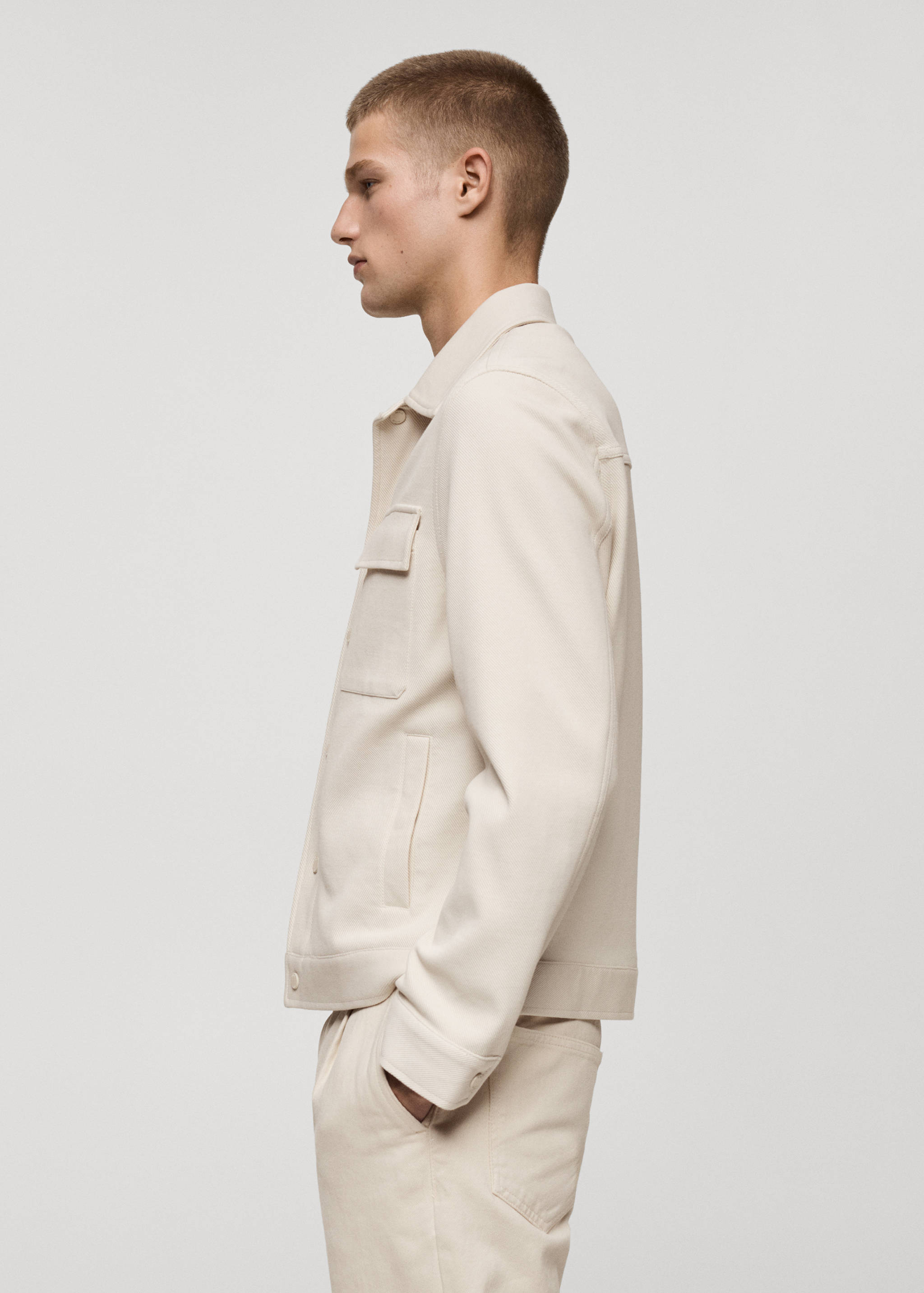 Surchemise twill coton poches - Détail de l'article 2